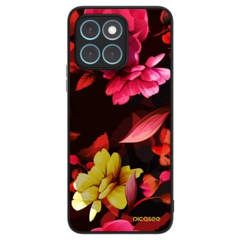 Hülle für Honor X8 5G - Dark Peonny