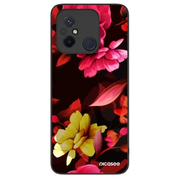 Hülle für Xiaomi Redmi 12C - Dark Peonny