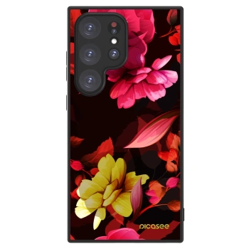 Hülle für Samsung Galaxy S24 Ultra S928B 5G - Dark Peonny