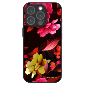 Hülle für Apple iPhone 16 Pro - Dark Peonny