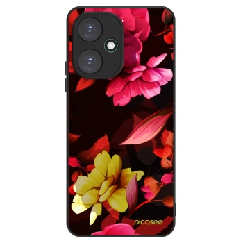 Hülle für Xiaomi Redmi 13C 5G - Dark Peonny