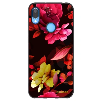 Hülle für Huawei Y6 2019 - Dark Peonny