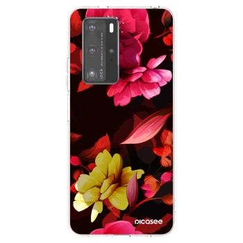 Hülle für Huawei P40 Pro - Dark Peonny