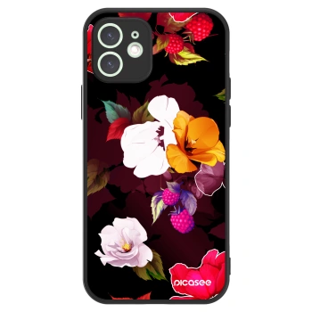 Picasee ULTIMATE CASE MagSafe für Apple iPhone 12 - Flowers and Berries