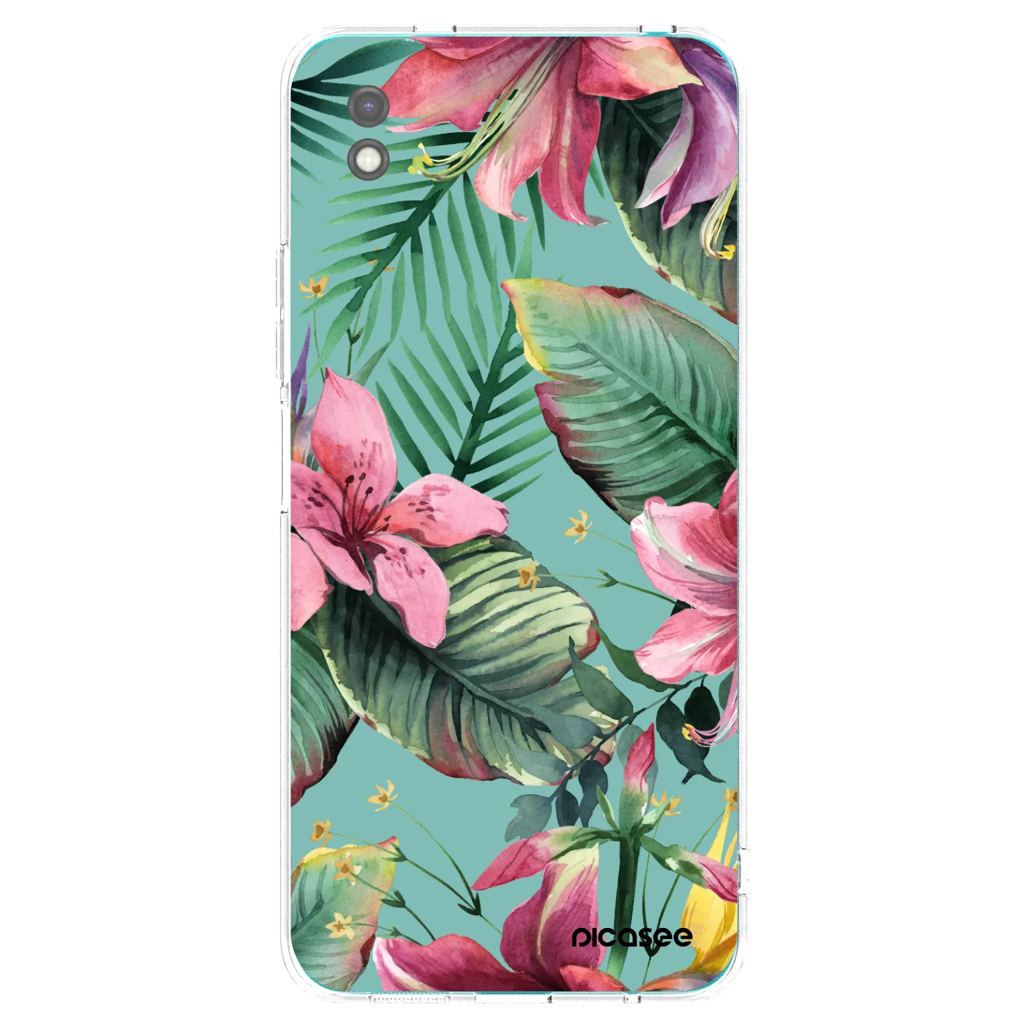 Picasee Xiaomi Redmi 9A Hülle - Schwarzes Silikon - Hawaii