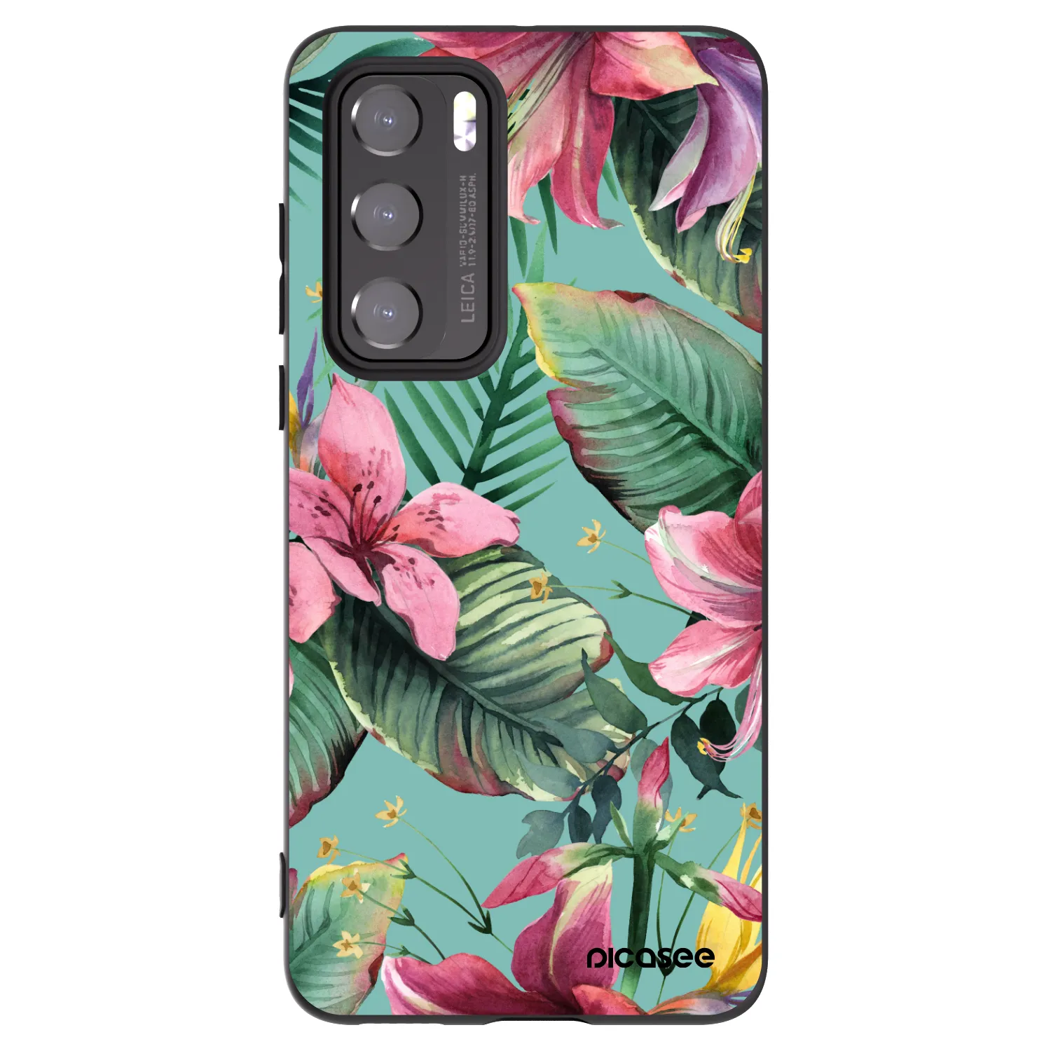 Picasee Huawei P40 Hülle - Schwarzes Silikon - Hawaii