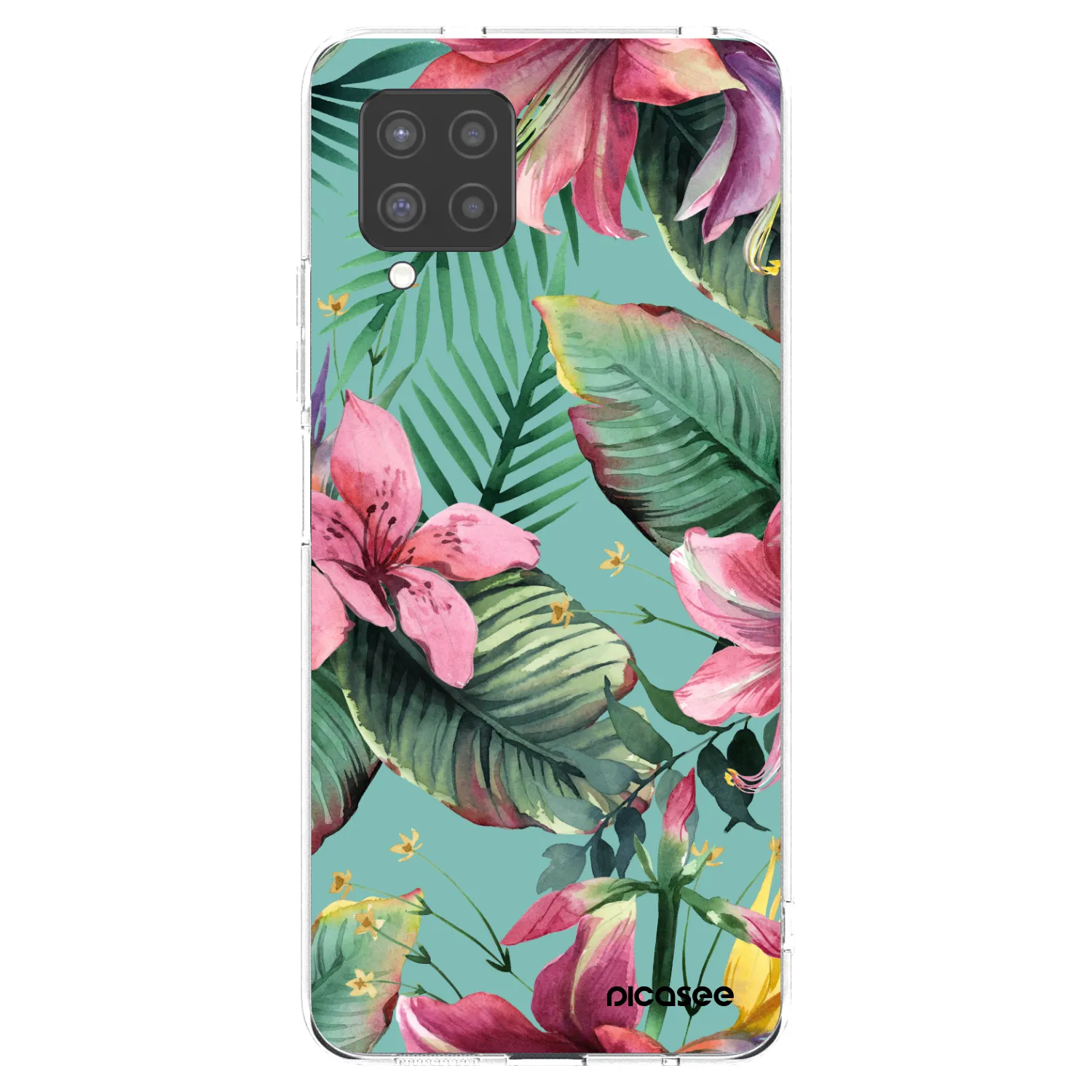 Picasee Samsung Galaxy A42 A426B Hülle - Transparentes Silikon - Hawaii