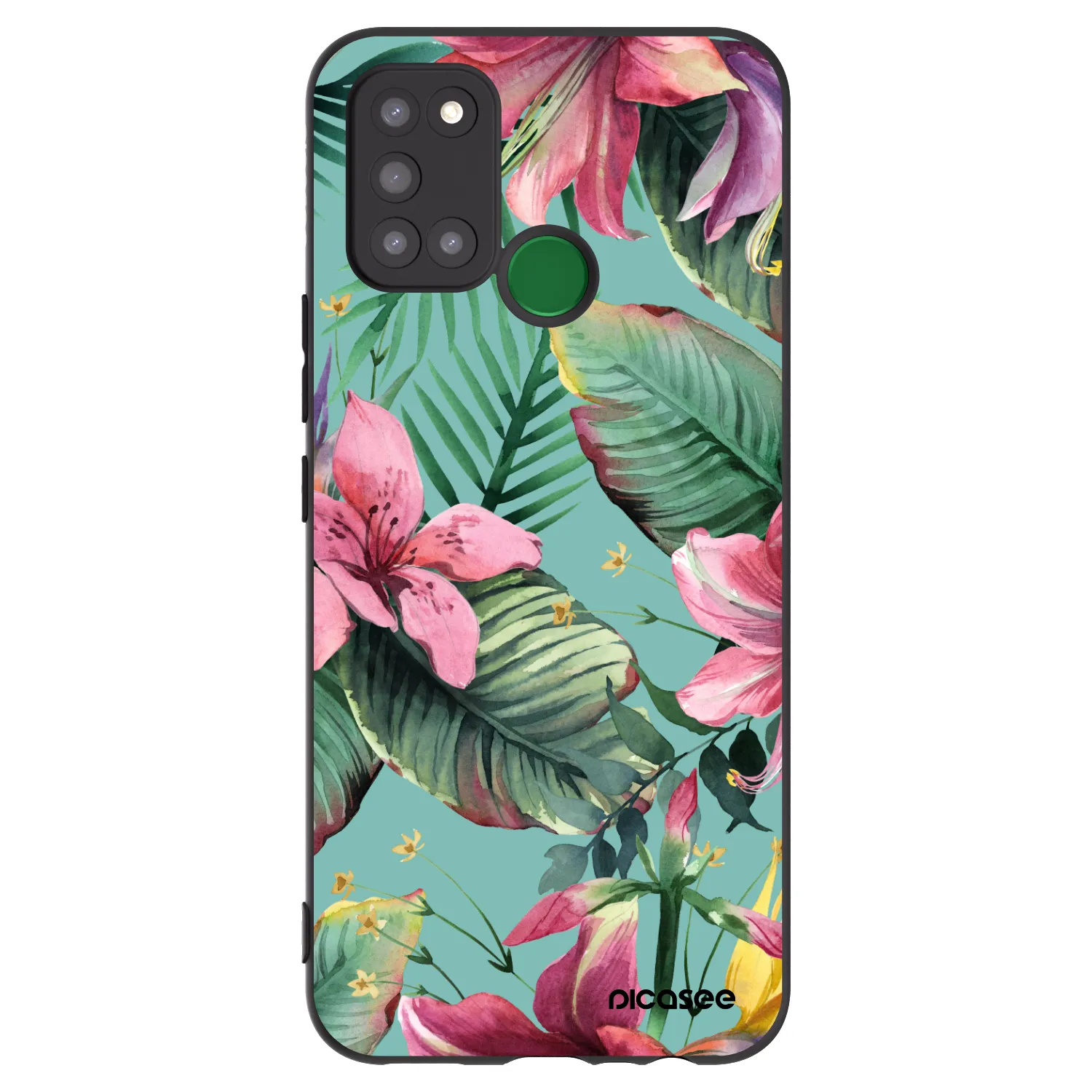 Picasee Realme 7i Hülle - Schwarzes Silikon - Hawaii