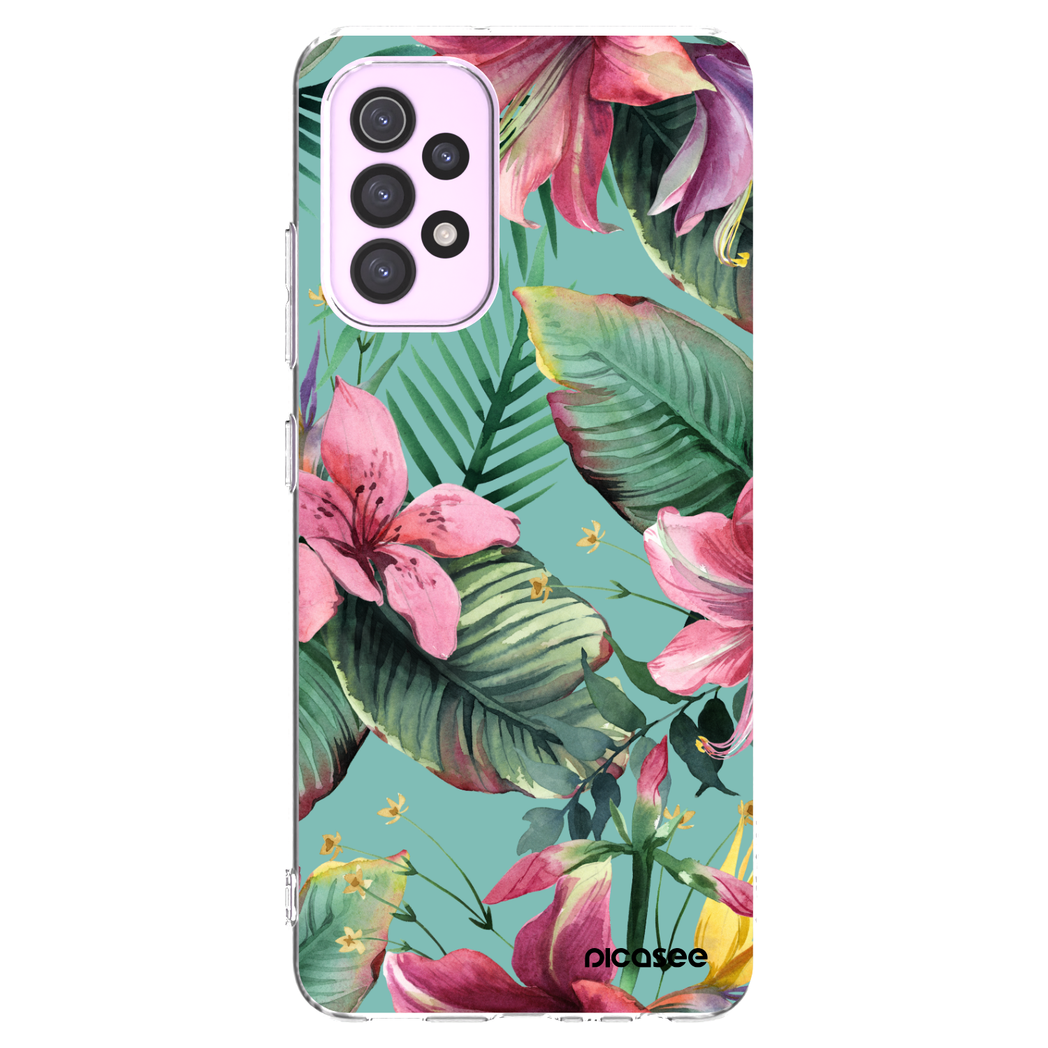 Picasee Samsung Galaxy A32 5G A326B Hülle - Transparentes Silikon - Hawaii