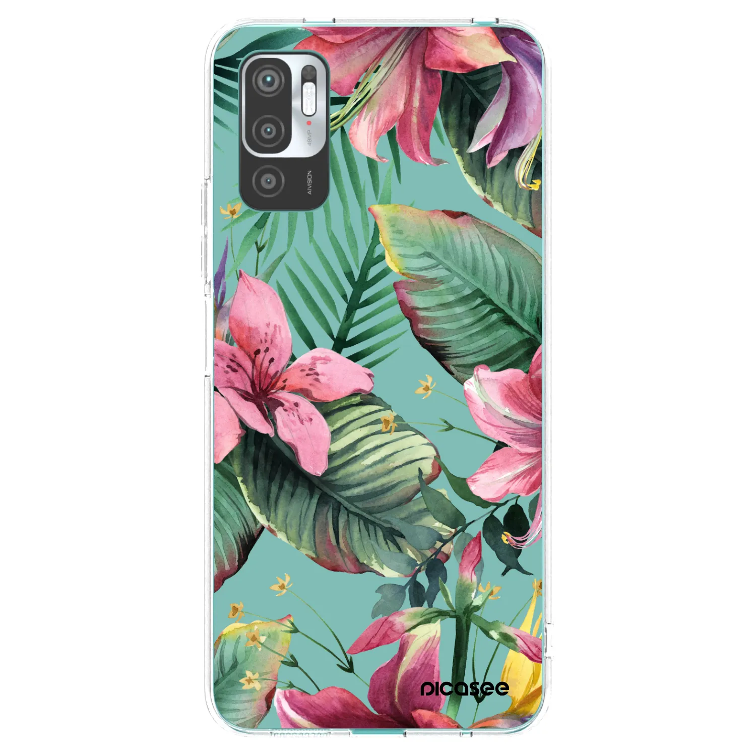 Picasee Xiaomi Redmi Note 10 5G Hülle - Transparentes Silikon - Hawaii