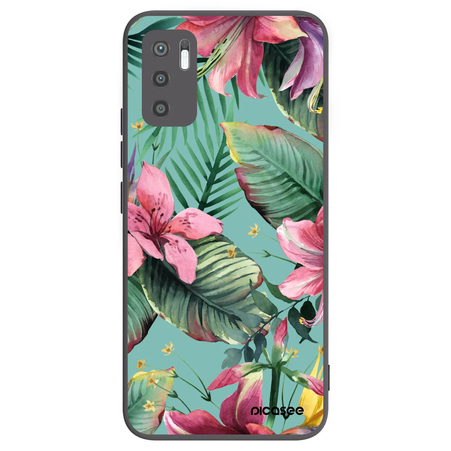 Picasee Xiaomi Redmi Note 10 5G Hülle - Schwarzes Silikon - Hawaii