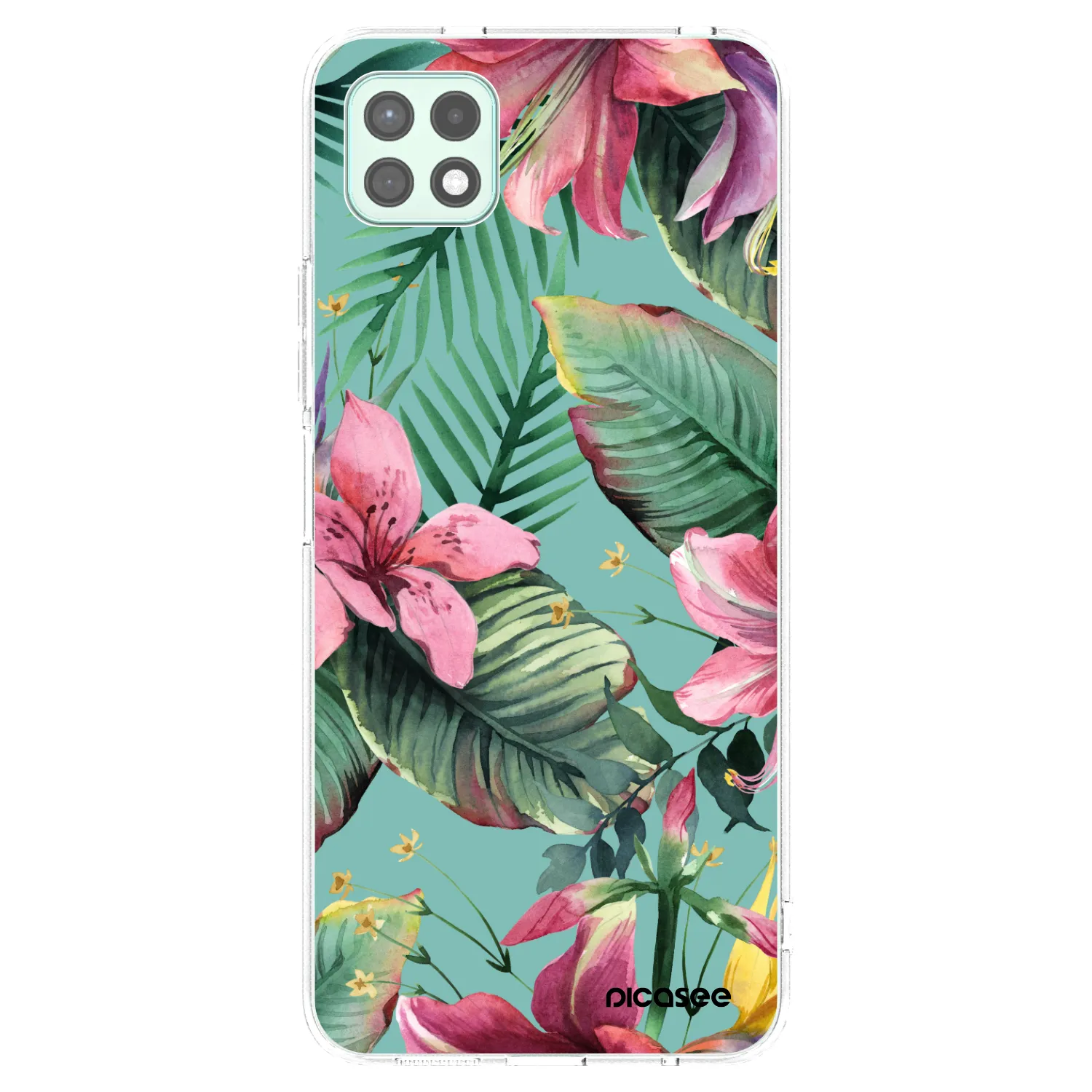 Picasee Samsung Galaxy A22 A226B 5G Hülle - Transparentes Silikon - Hawaii