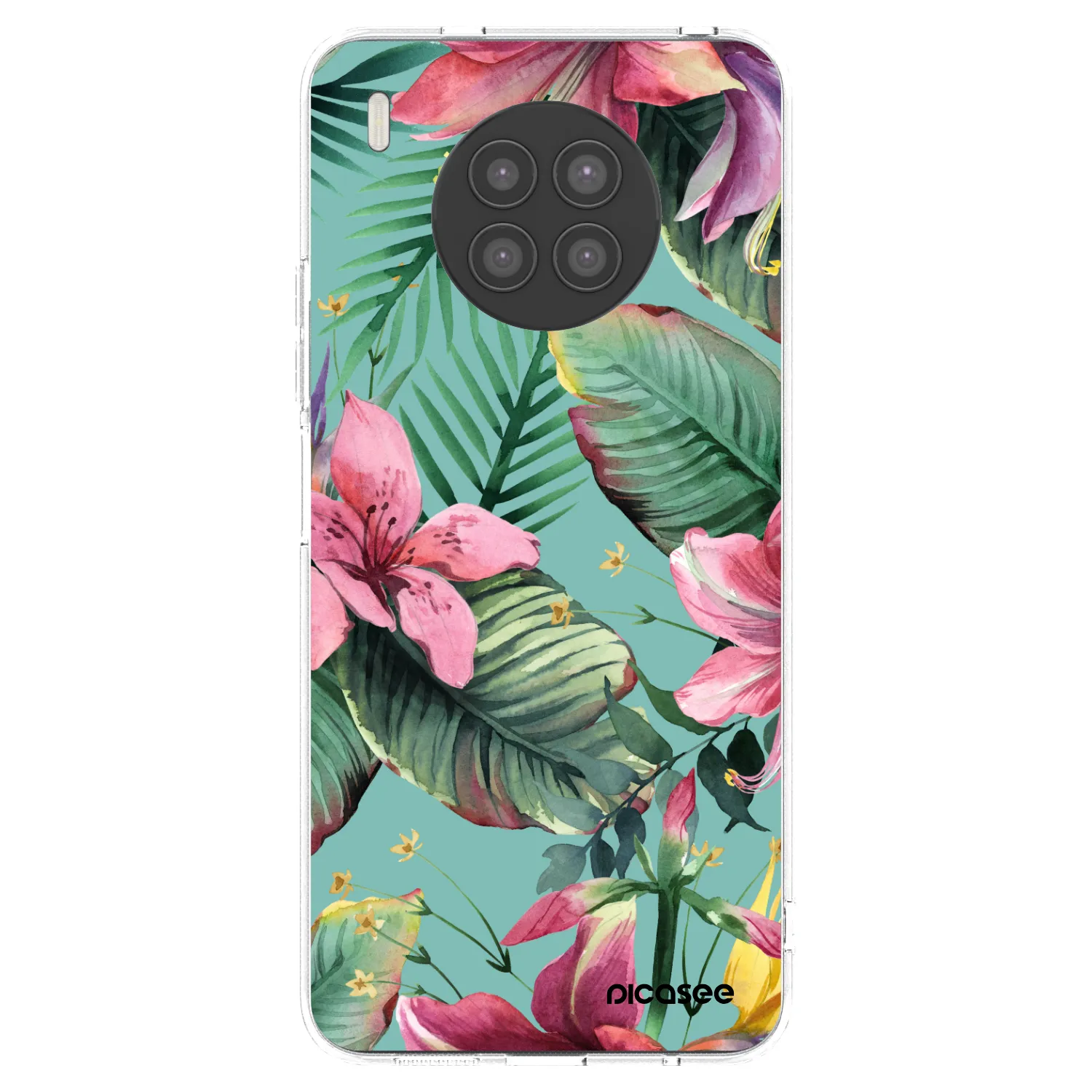 Picasee Huawei Nova 8i Hülle - Transparentes Silikon - Hawaii