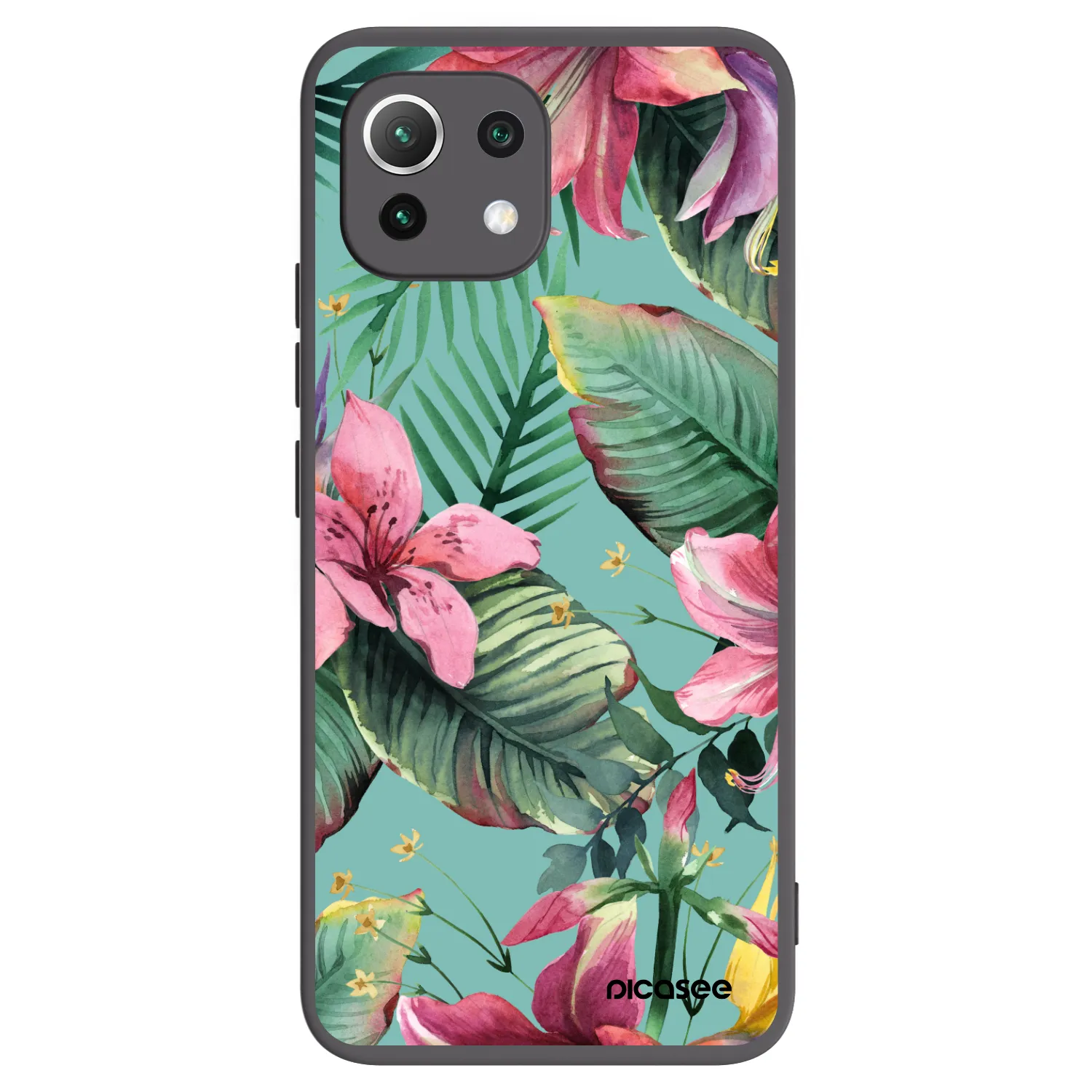 Picasee Xiaomi 11 Lite 5G NE Hülle - Schwarzes Silikon - Hawaii