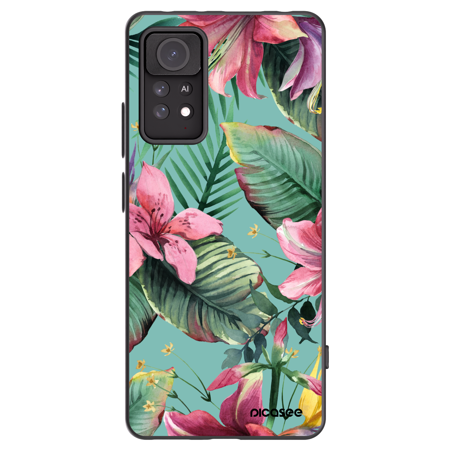 Picasee Xiaomi Redmi Note 11 Pro Hülle - Schwarzes Silikon - Hawaii