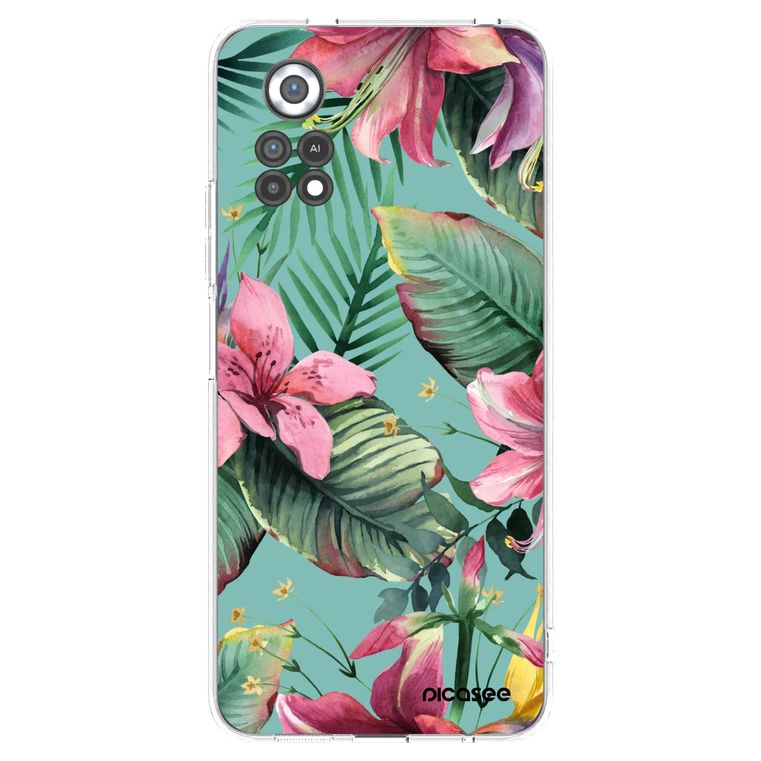 Picasee Xiaomi Poco X4 Pro 5G Hülle - Transparentes Silikon - Hawaii