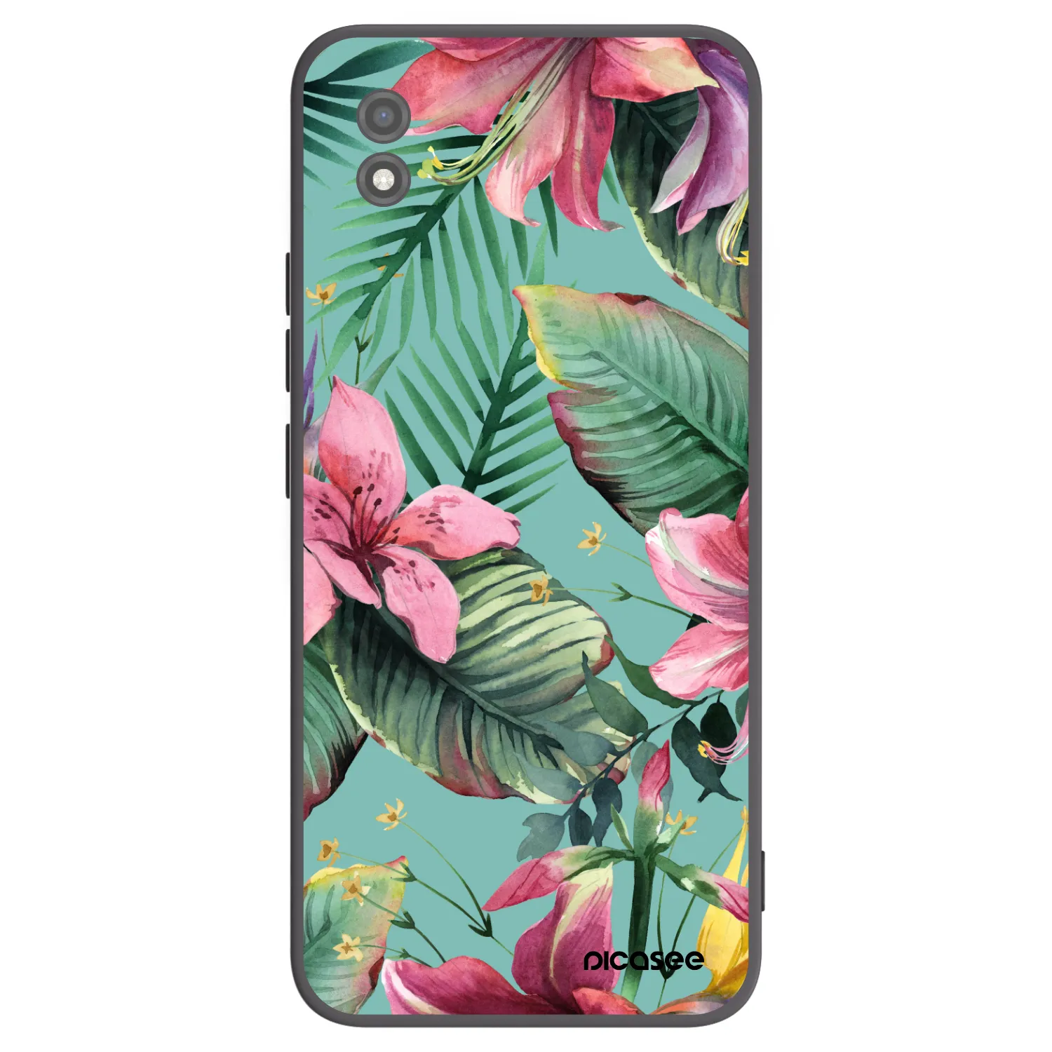 Picasee Realme C11 (2021) Hülle - Schwarzes Silikon - Hawaii
