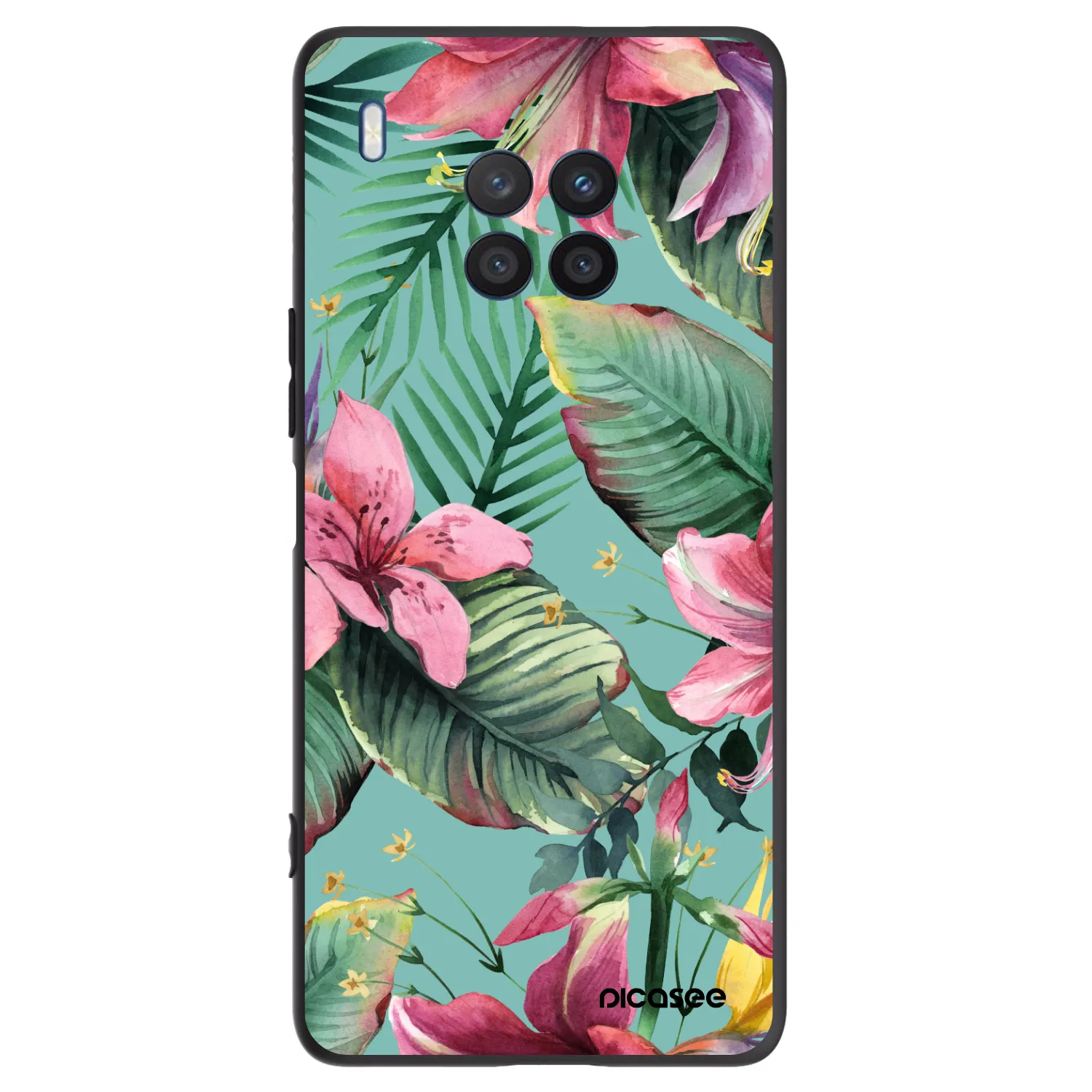 Picasee Honor 50 Lite Hülle - Schwarzes Silikon - Hawaii