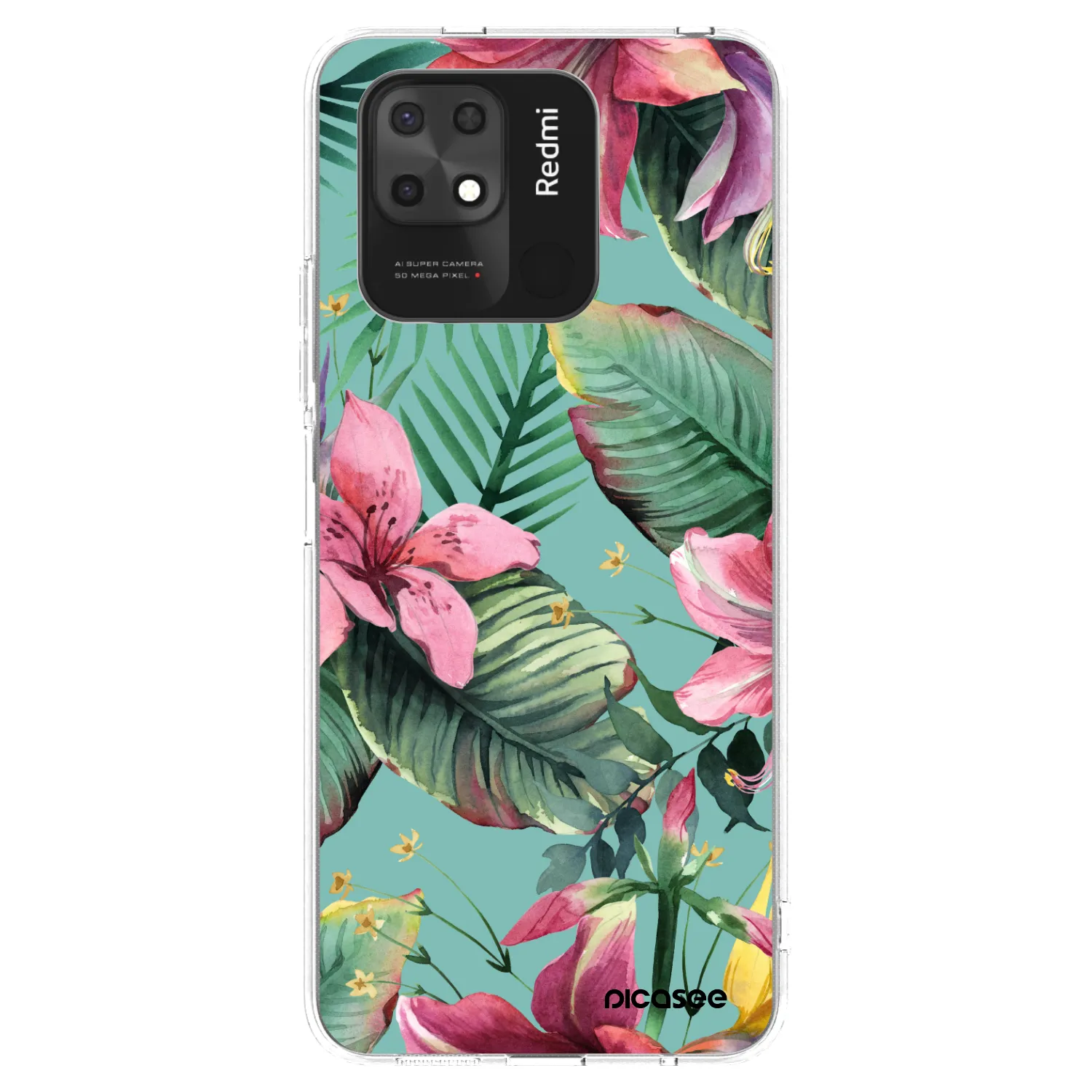 Picasee Xiaomi Redmi 10C Hülle - Transparentes Silikon - Hawaii