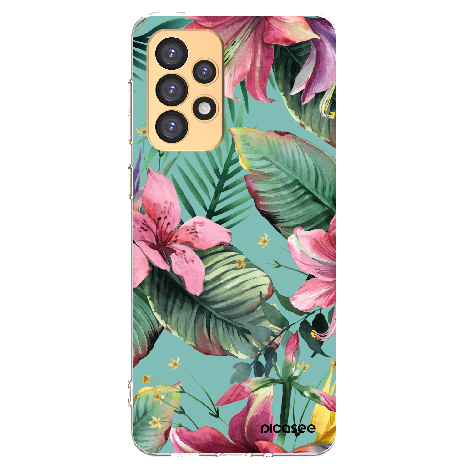 Picasee Samsung Galaxy A33 5G A336 Hülle - Transparentes Silikon - Hawaii
