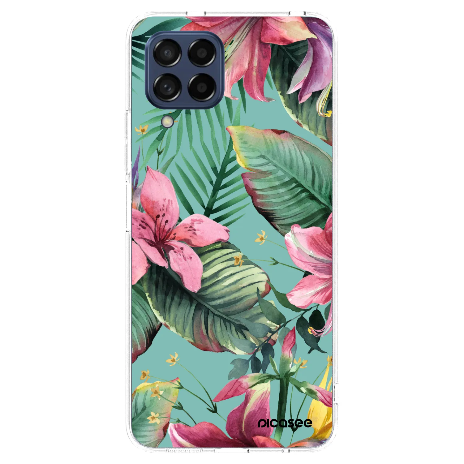 Picasee Samsung Galaxy M53 5G Hülle - Transparentes Silikon - Hawaii