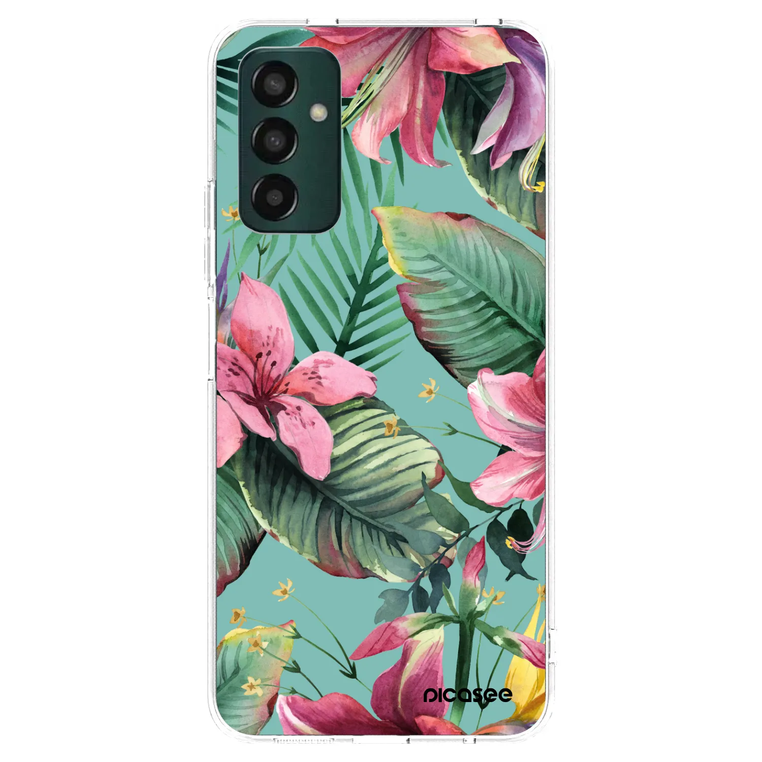 Picasee Samsung Galaxy M13 M135F Hülle - Transparentes Silikon - Hawaii