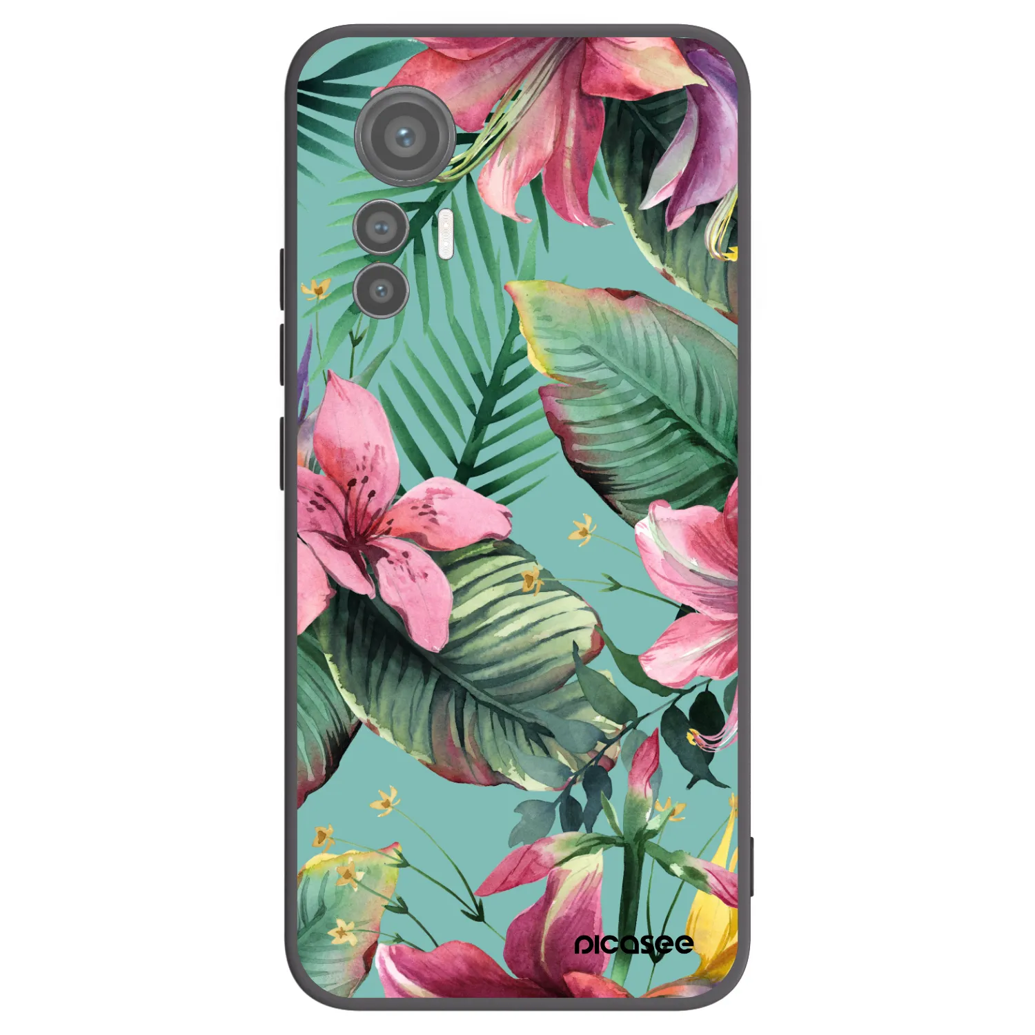 Picasee Xiaomi 12 Lite Hülle - Schwarzes Silikon - Hawaii