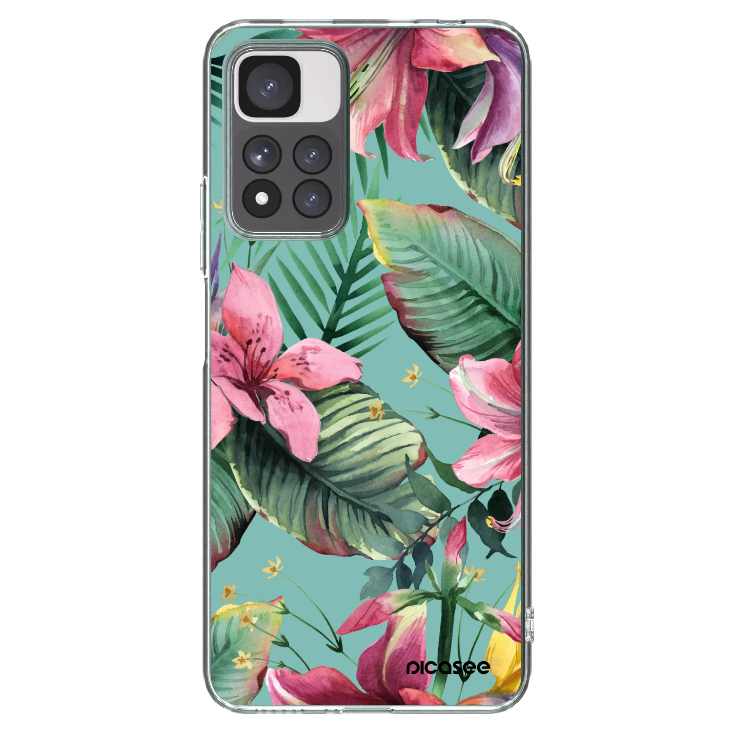 Picasee Xiaomi Redmi Note 11 Pro+ 5G Hülle - Transparentes Silikon - Hawaii