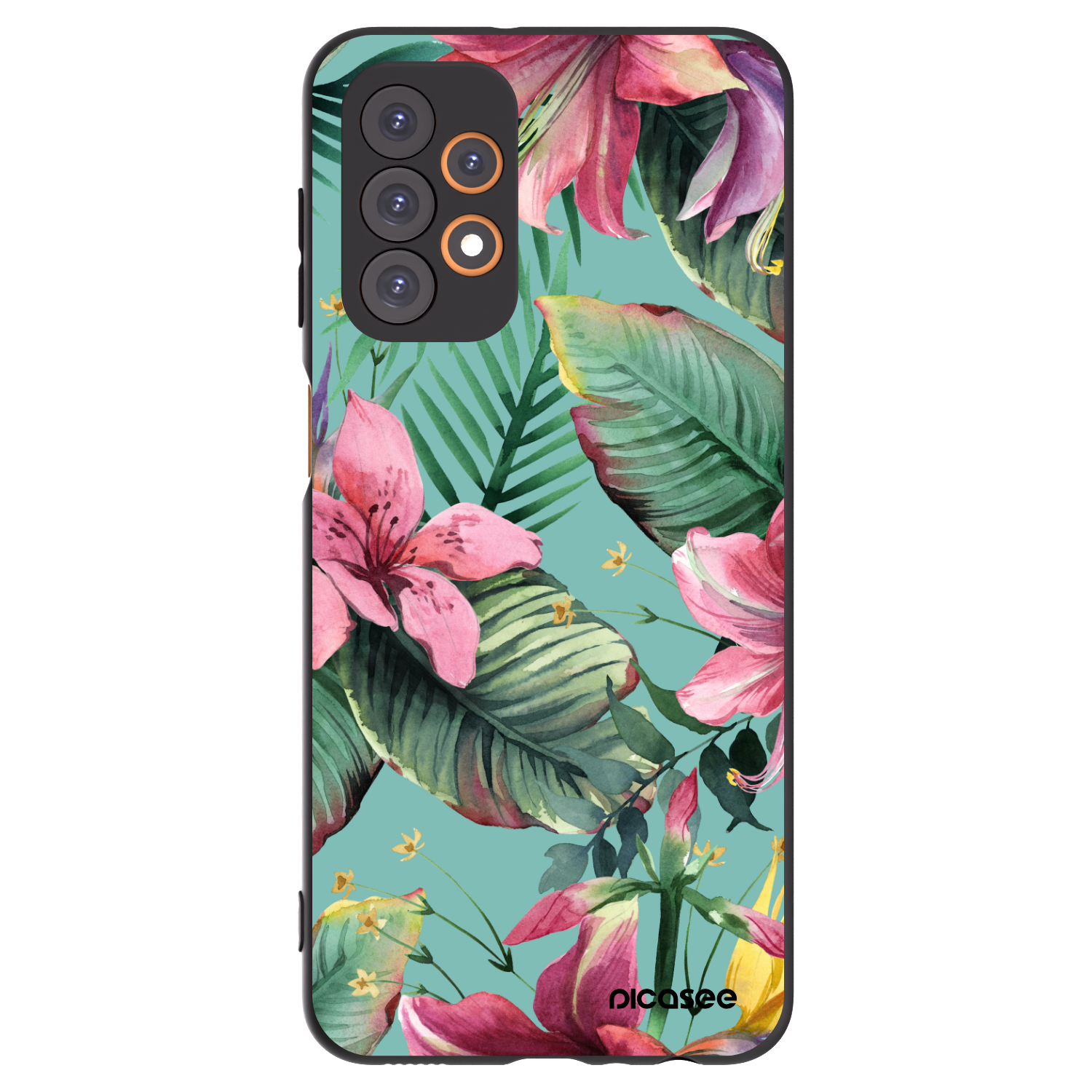 Picasee Samsung Galaxy A23 A235F 4G Hülle - Schwarzes Silikon - Hawaii