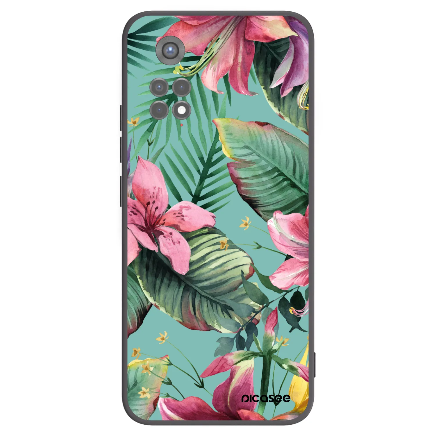Picasee Xiaomi Redmi Note 11S 5G Hülle - Schwarzes Silikon - Hawaii