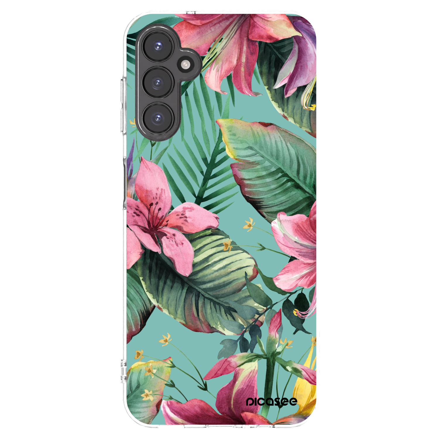 Picasee Samsung Galaxy A14 5G A146P Hülle - Transparentes Silikon - Hawaii