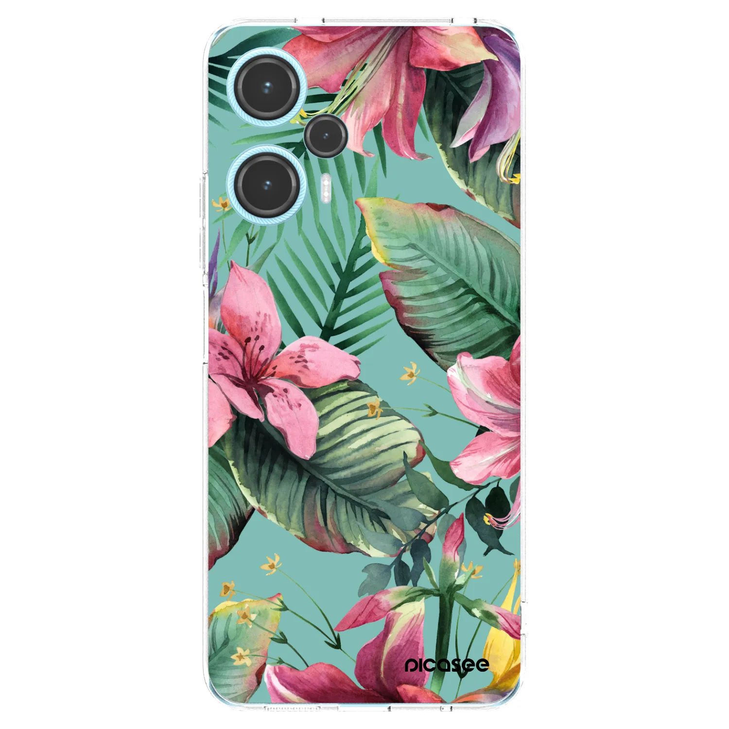 Picasee Xiaomi Poco F5 Hülle - Transparentes Silikon - Hawaii
