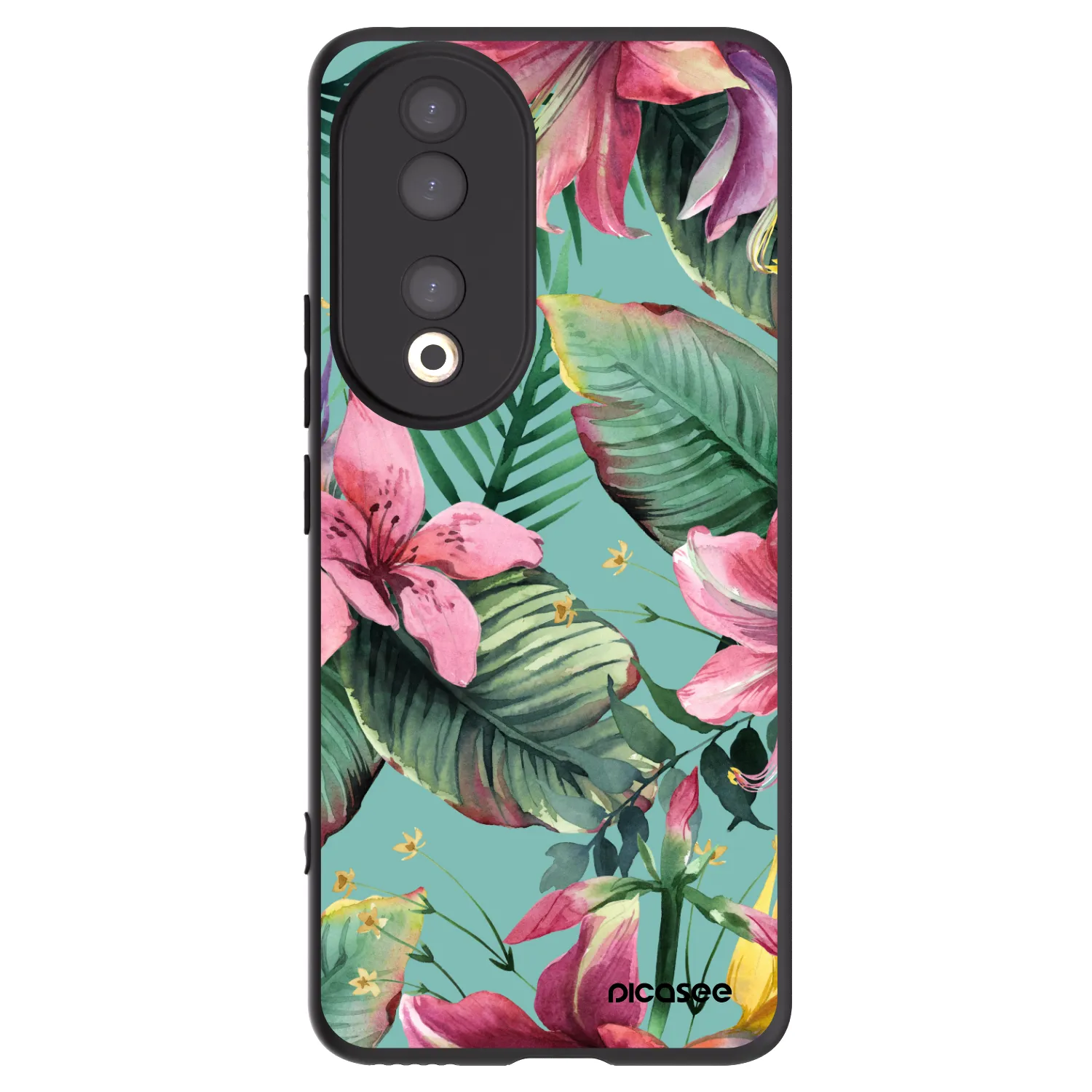 Picasee Honor 90 5G Hülle - Schwarzes Silikon - Hawaii