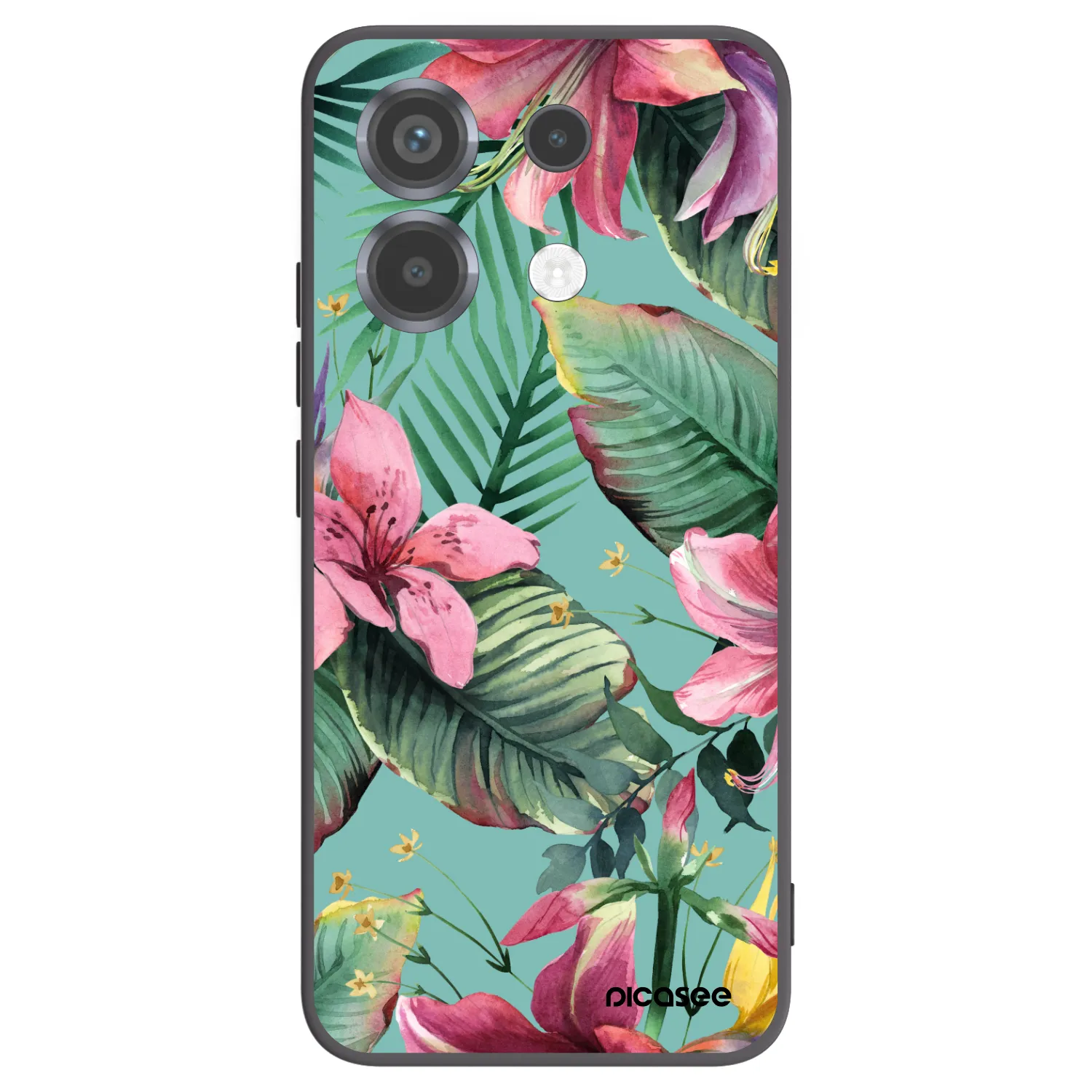 Picasee Xiaomi Poco X6 Hülle - Schwarzes Silikon - Hawaii