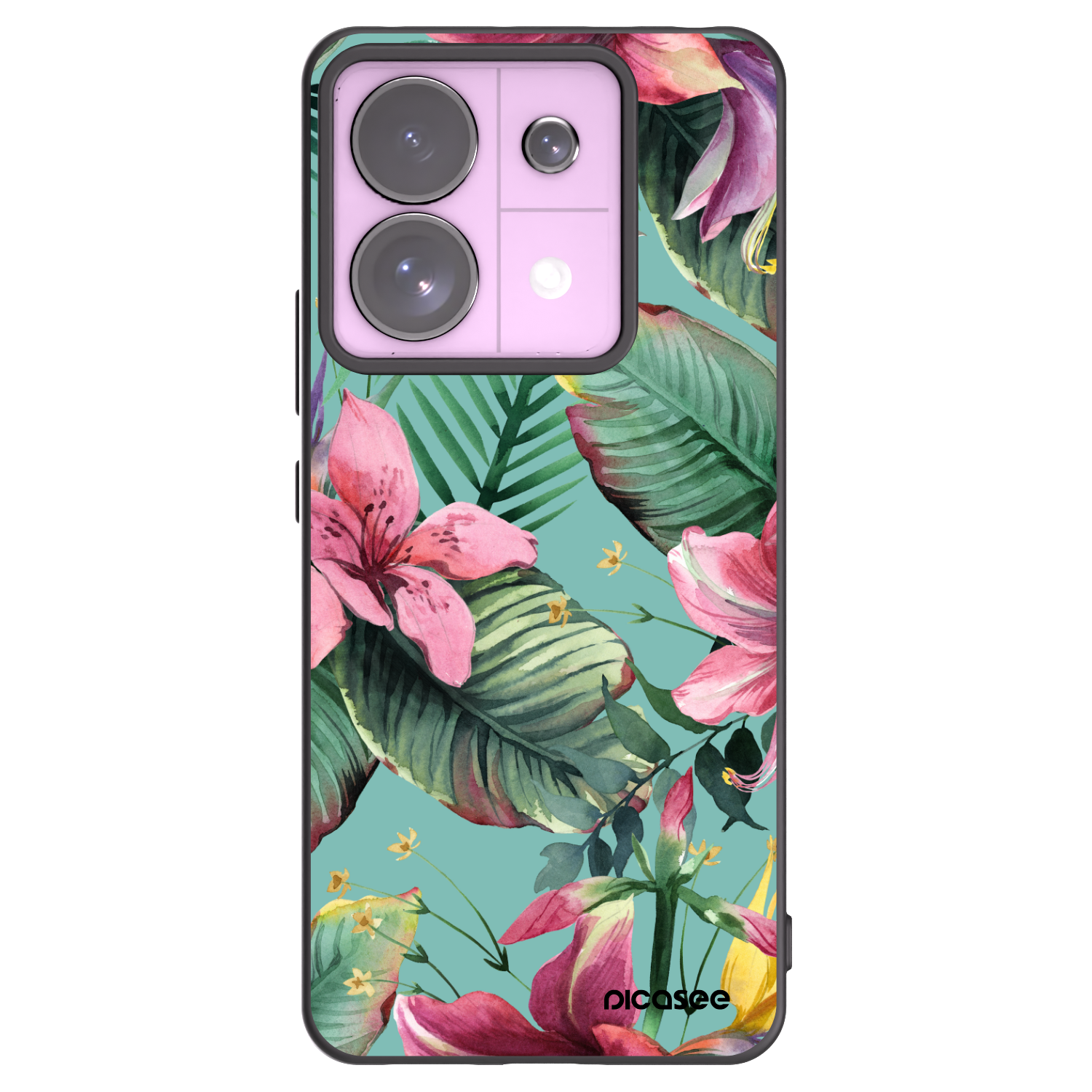 Picasee Xiaomi Redmi Note 13 Pro 5G Hülle - Schwarzes Silikon - Hawaii