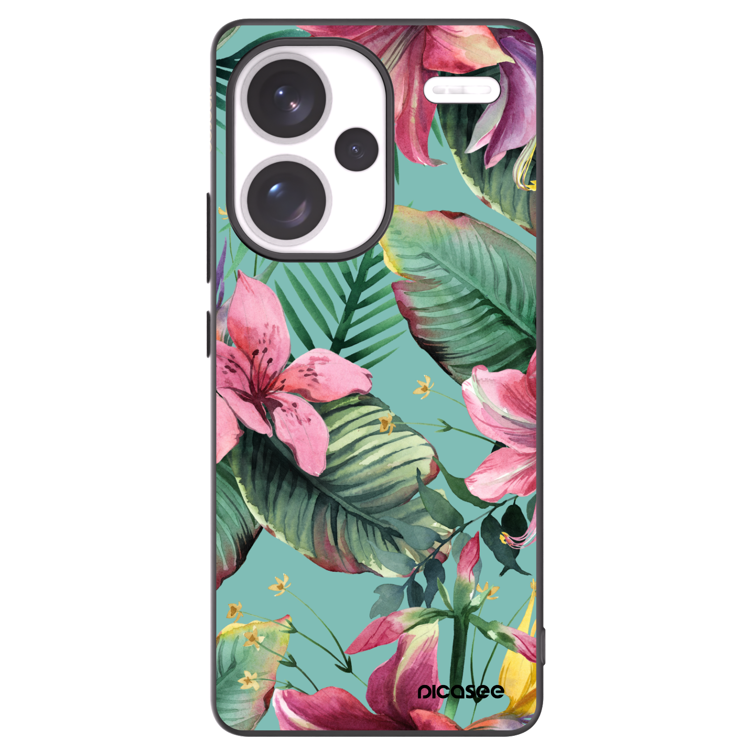 Picasee Xiaomi Redmi Note 13 Pro+ 5G Hülle - Schwarzes Silikon - Hawaii