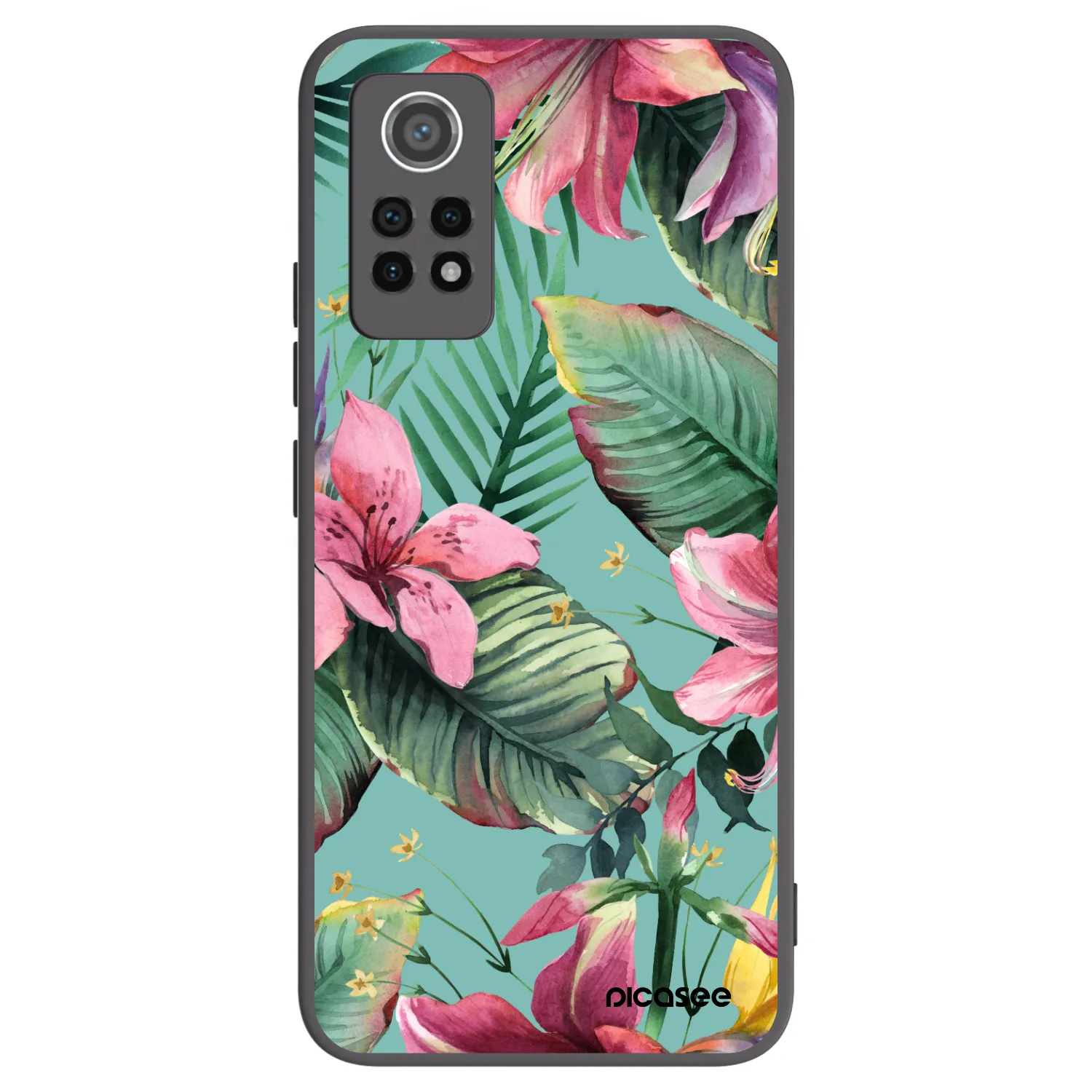Picasee Xiaomi Redmi Note 12 Pro 4G Hülle - Schwarzes Silikon - Hawaii