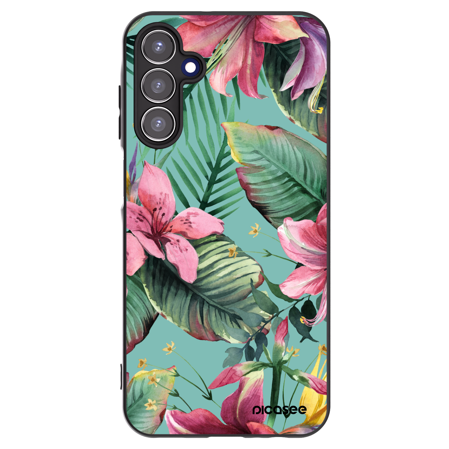 Picasee Samsung Galaxy A15 A156B 5G Hülle - Schwarzes Silikon - Hawaii