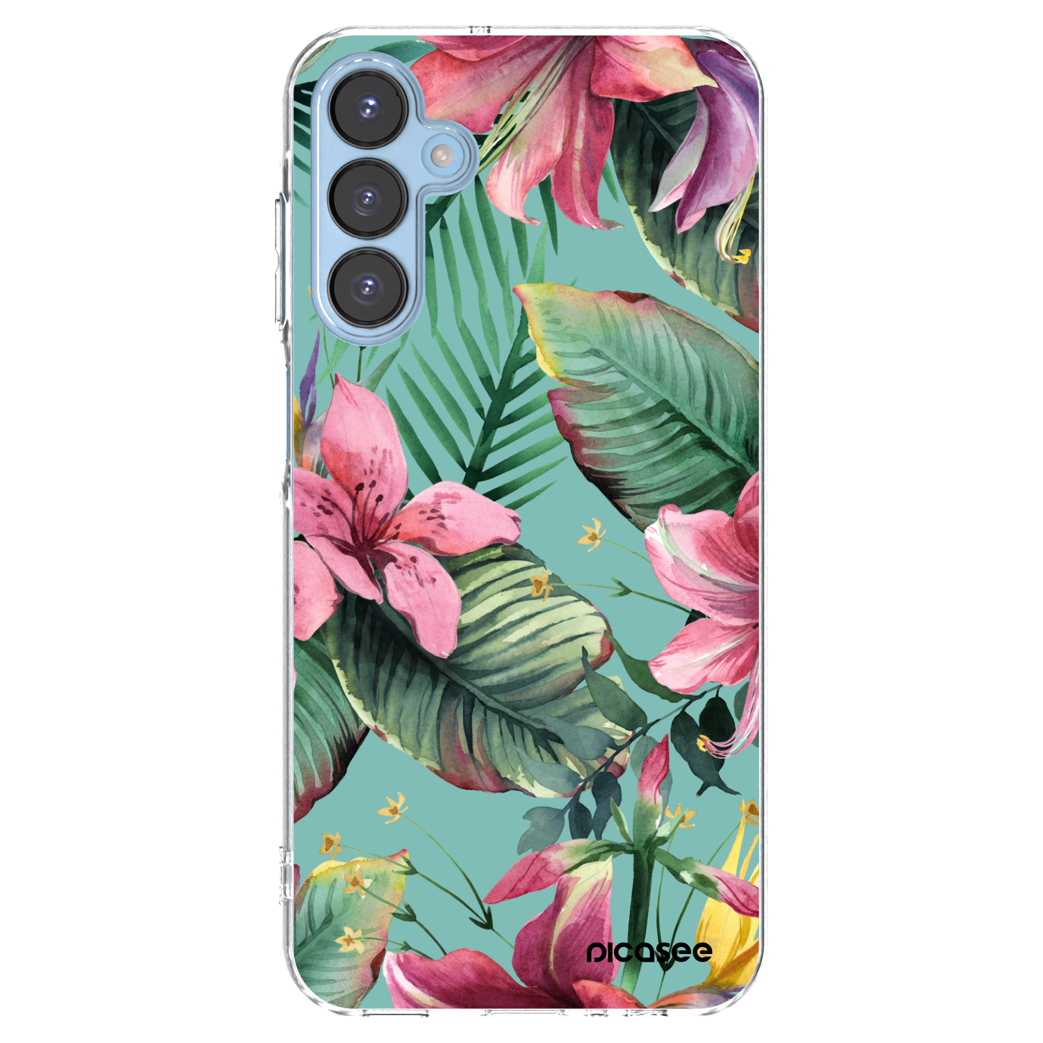 Picasee Samsung Galaxy A15 A156B 5G Hülle - Transparentes Silikon - Hawaii