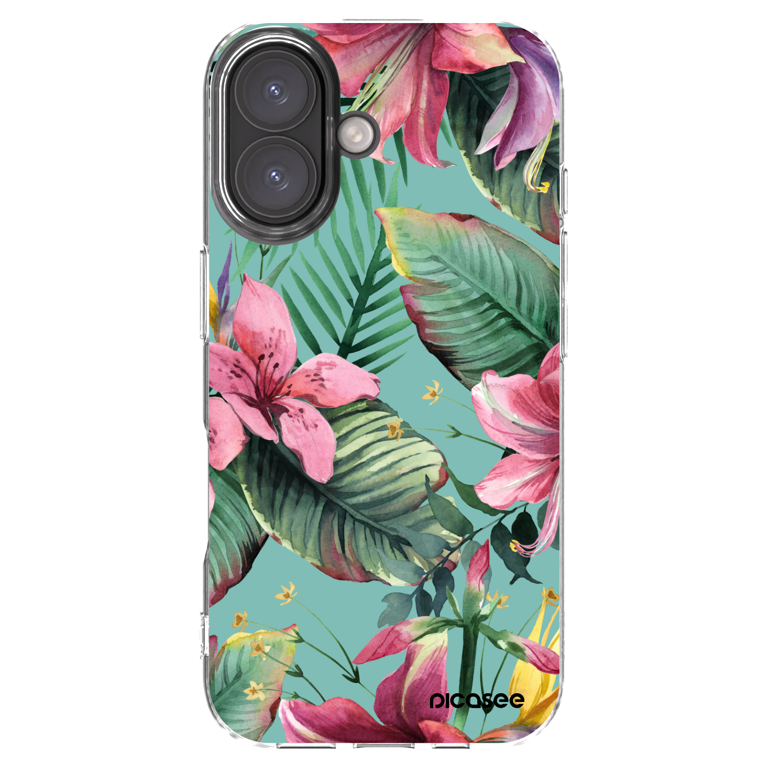 Picasee Apple iPhone 16 Hülle - Transparentes Silikon - Hawaii