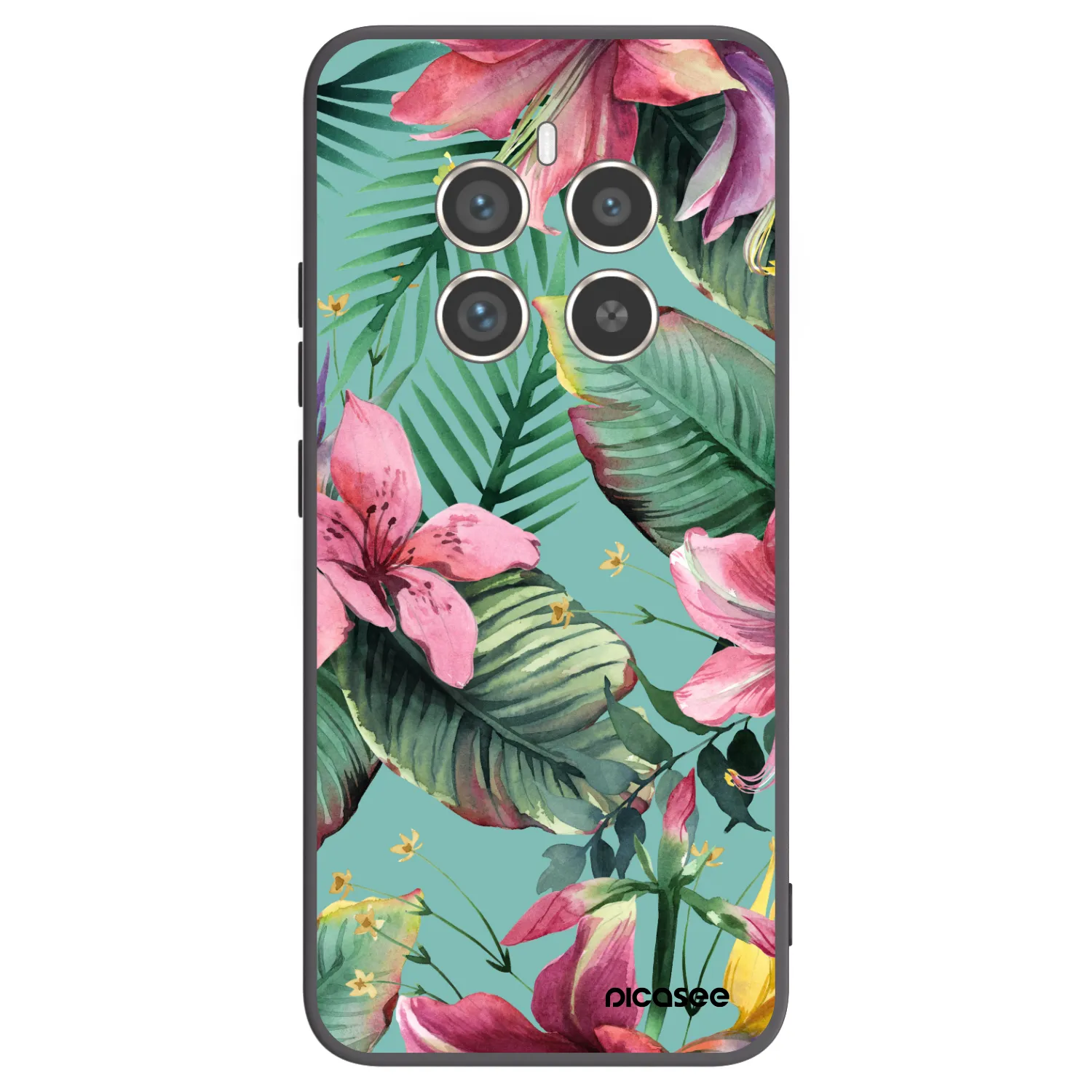 Picasee Realme 12 Pro 5G Hülle - Schwarzes Silikon - Hawaii