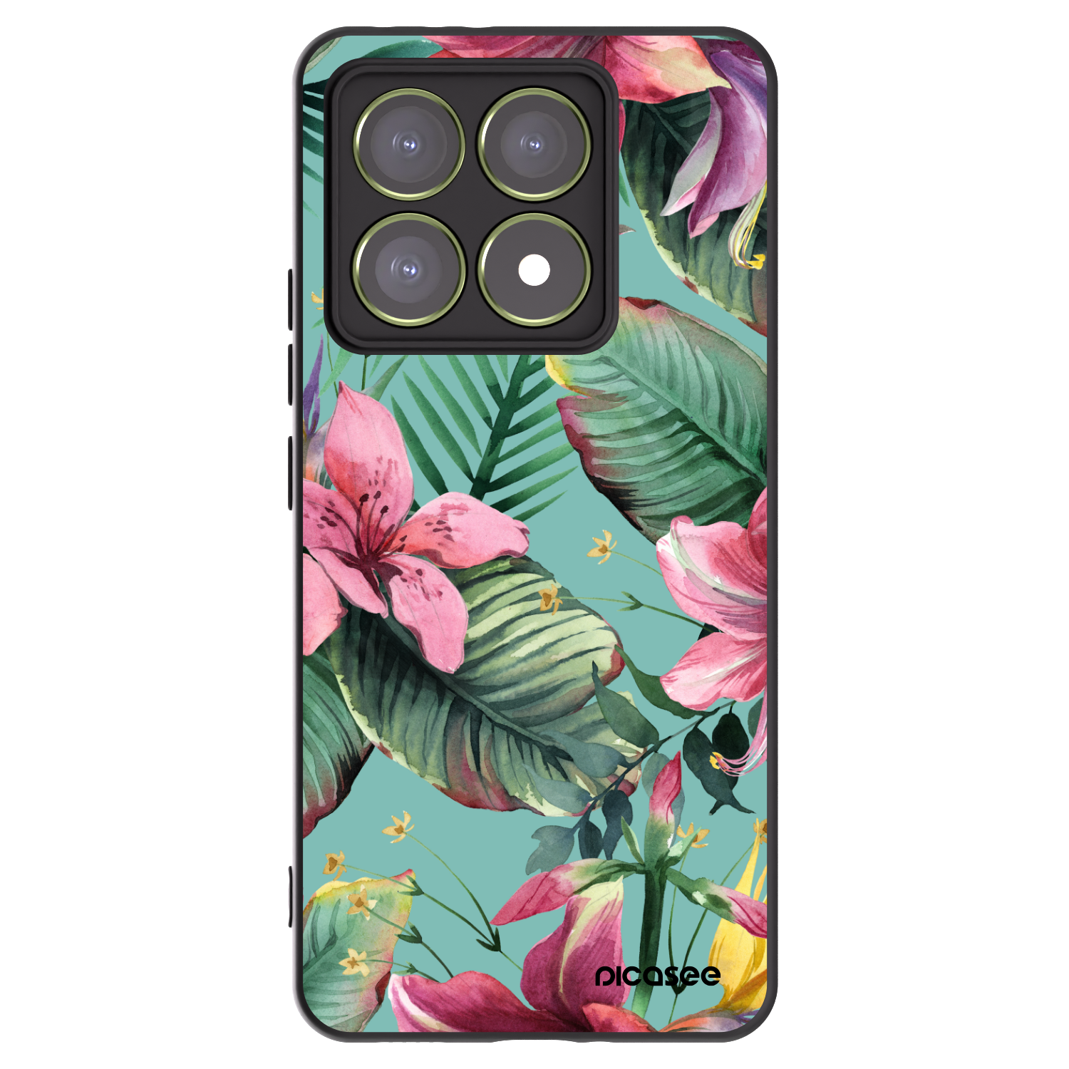 Picasee Xiaomi 14T Hülle - Schwarzes Silikon - Hawaii