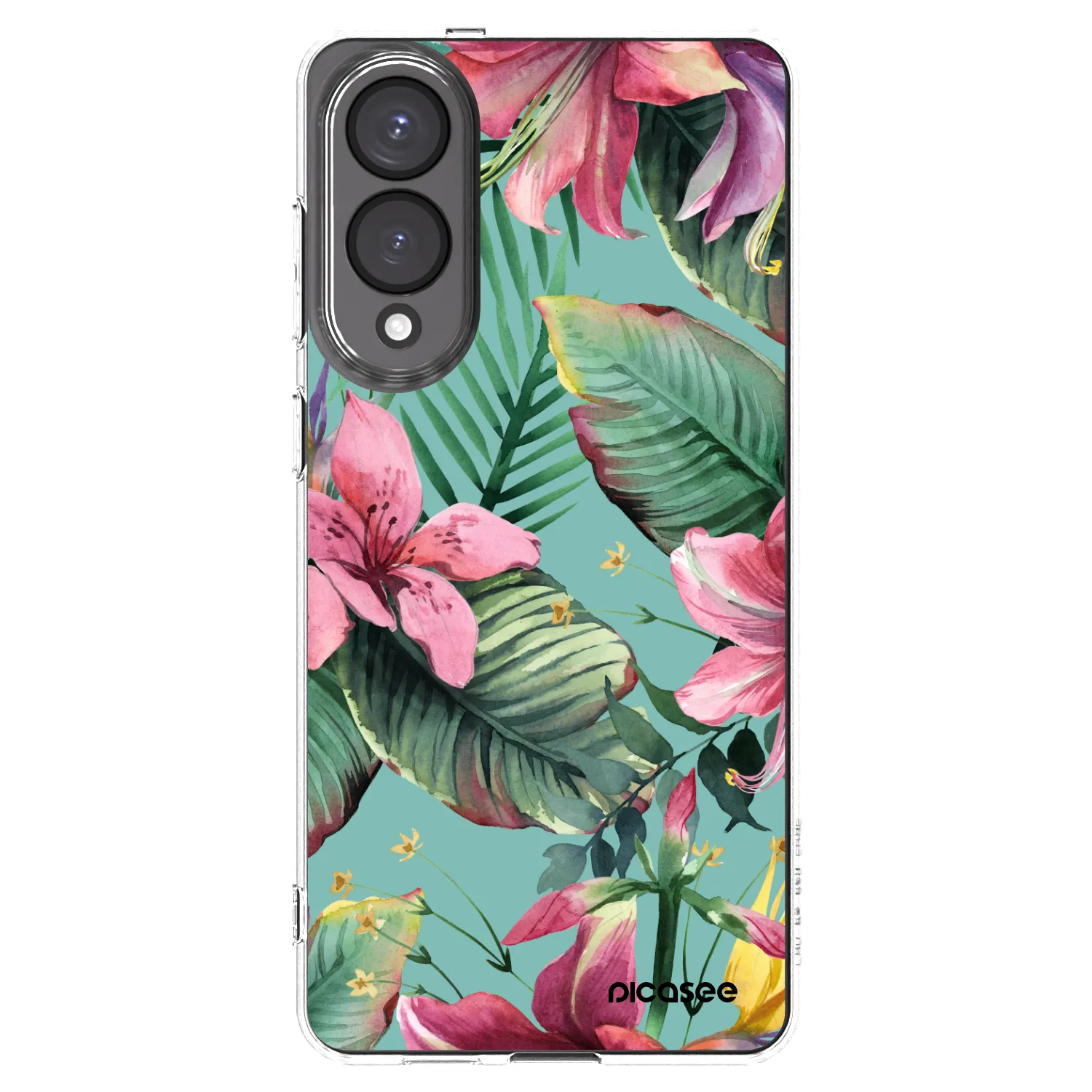 Picasee Samsung Galaxy S25 Edge 5G Hülle - Transparentes Silikon - Hawaii