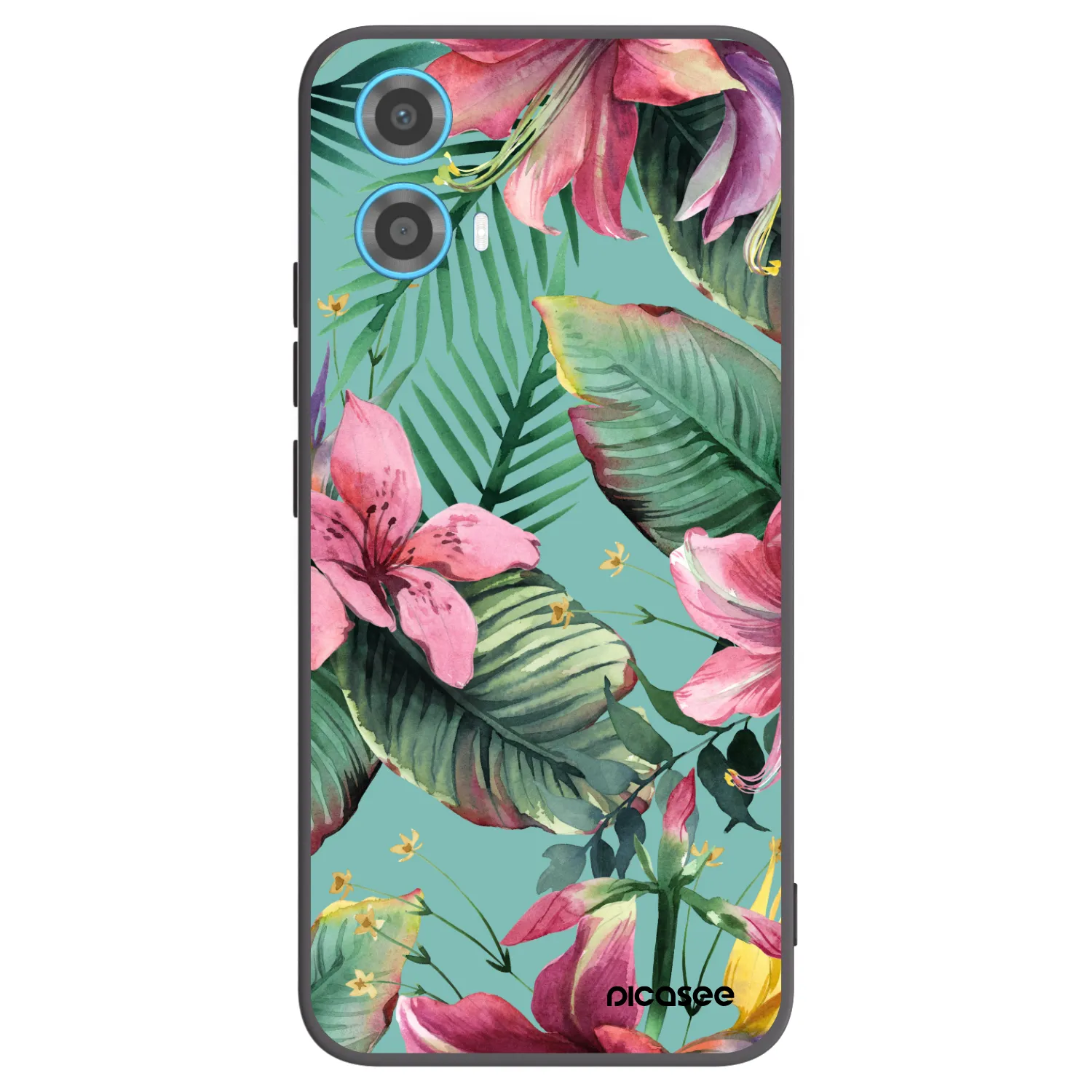 Picasee Motorola Moto G34 5G Hülle - Schwarzes Silikon - Hawaii