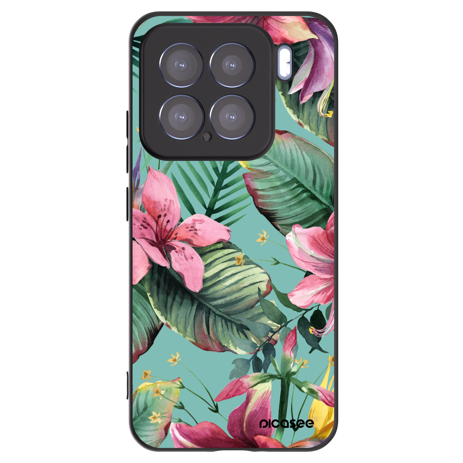Picasee Xiaomi 15 Hülle - Schwarzes Silikon - Hawaii