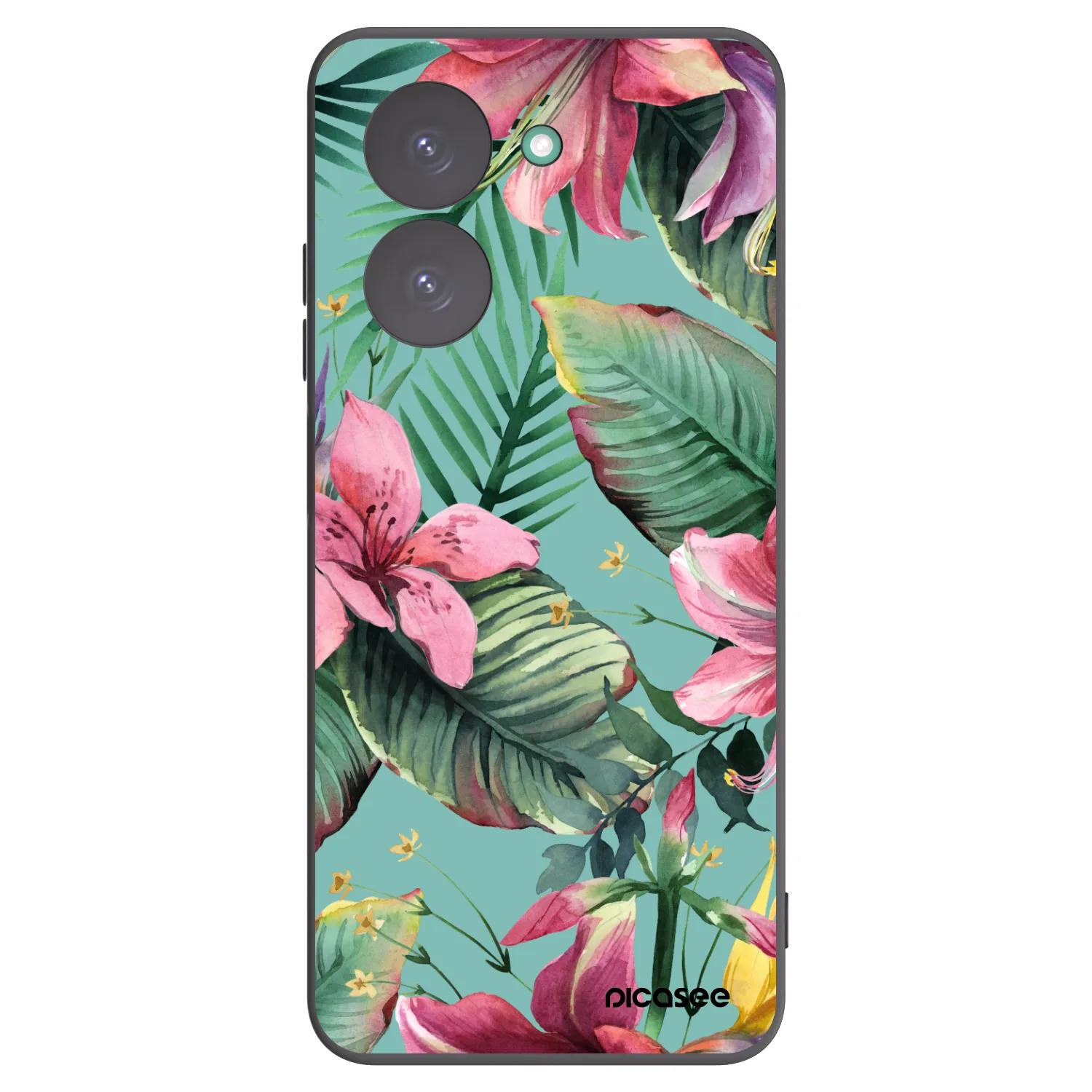 Picasee Xiaomi Redmi A5 Hülle - Schwarzes Silikon - Hawaii