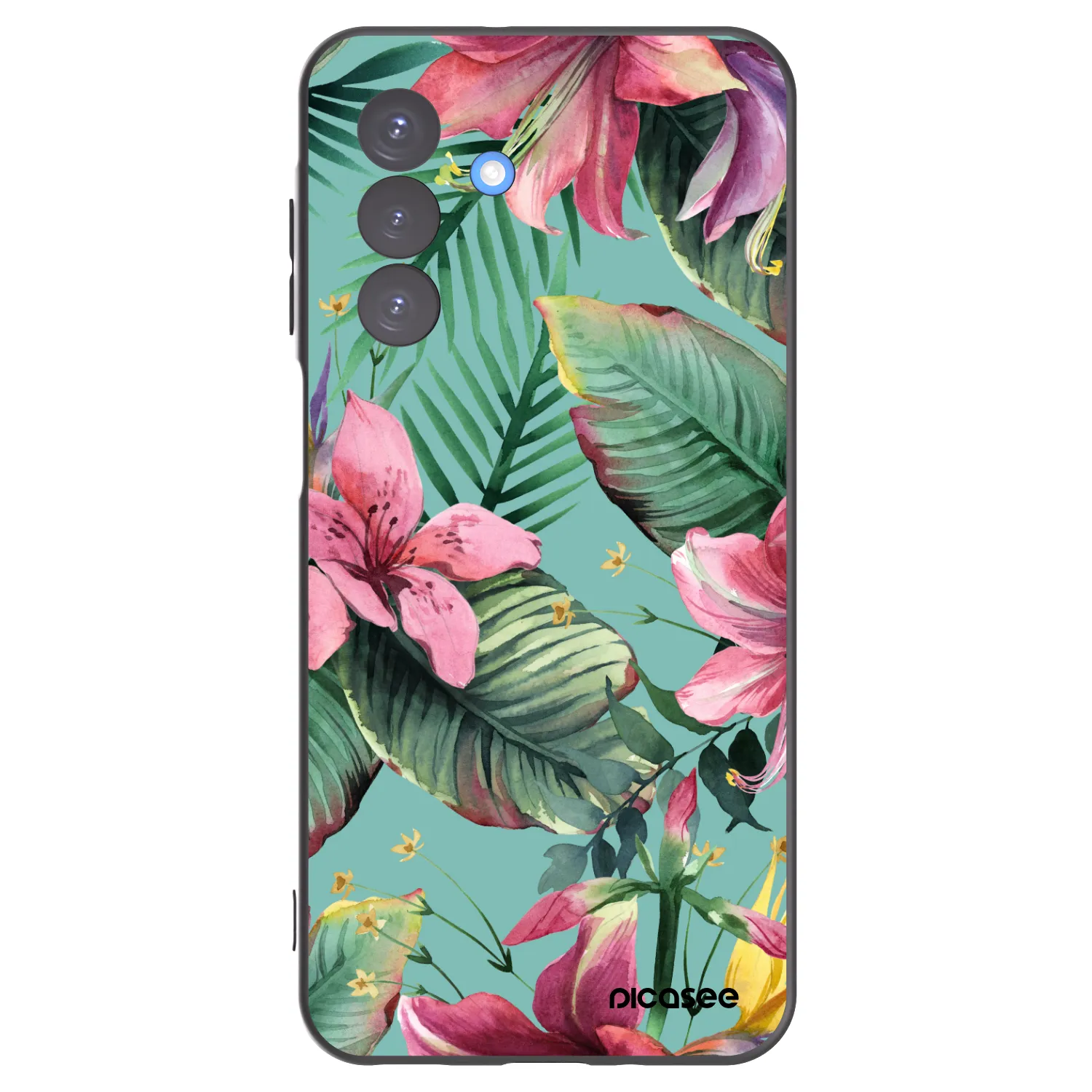 Picasee Samsung Galaxy A17 5G Hülle - Schwarzes Silikon - Hawaii