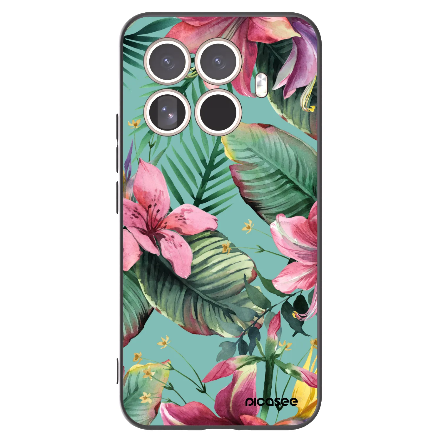 Picasee Xiaomi 15T Pro Hülle - Schwarzes Silikon - Hawaii