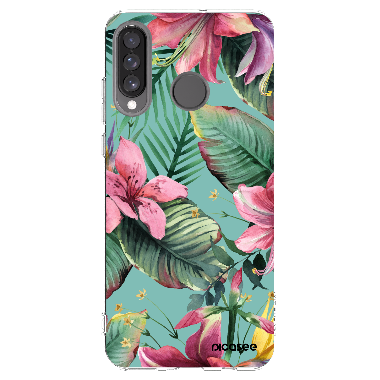 Picasee Huawei P30 Lite Hülle - Transparentes Silikon - Hawaii