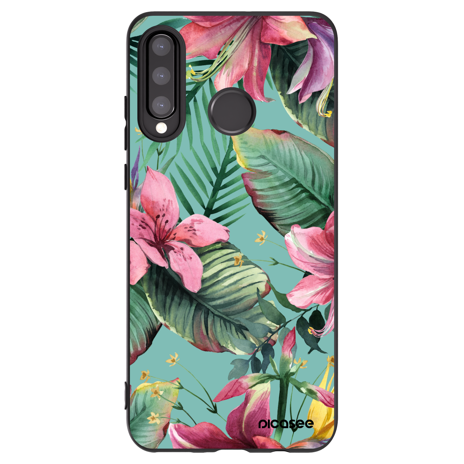 Picasee Huawei P30 Lite Hülle - Schwarzes Silikon - Hawaii
